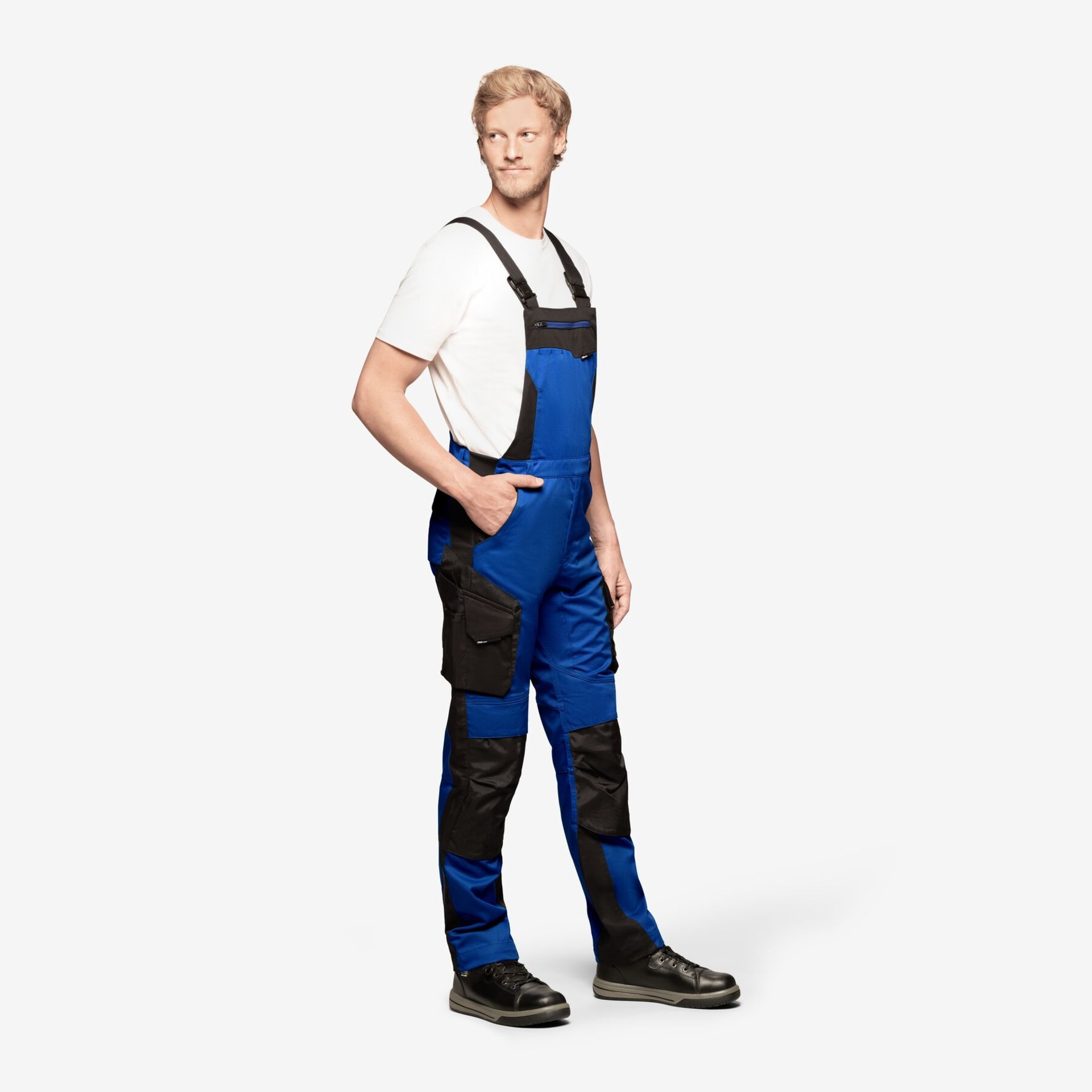 PASCAL Latzhose royalblau-schwarz 114