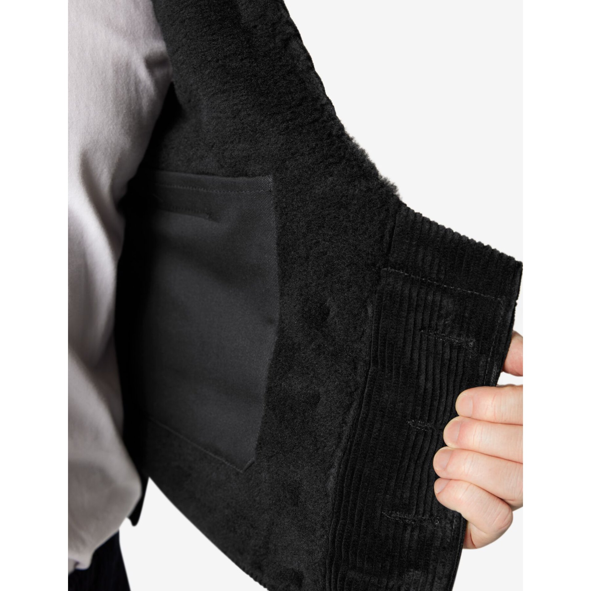 THOMAS Zunftweste Trenkercord schwarz 62