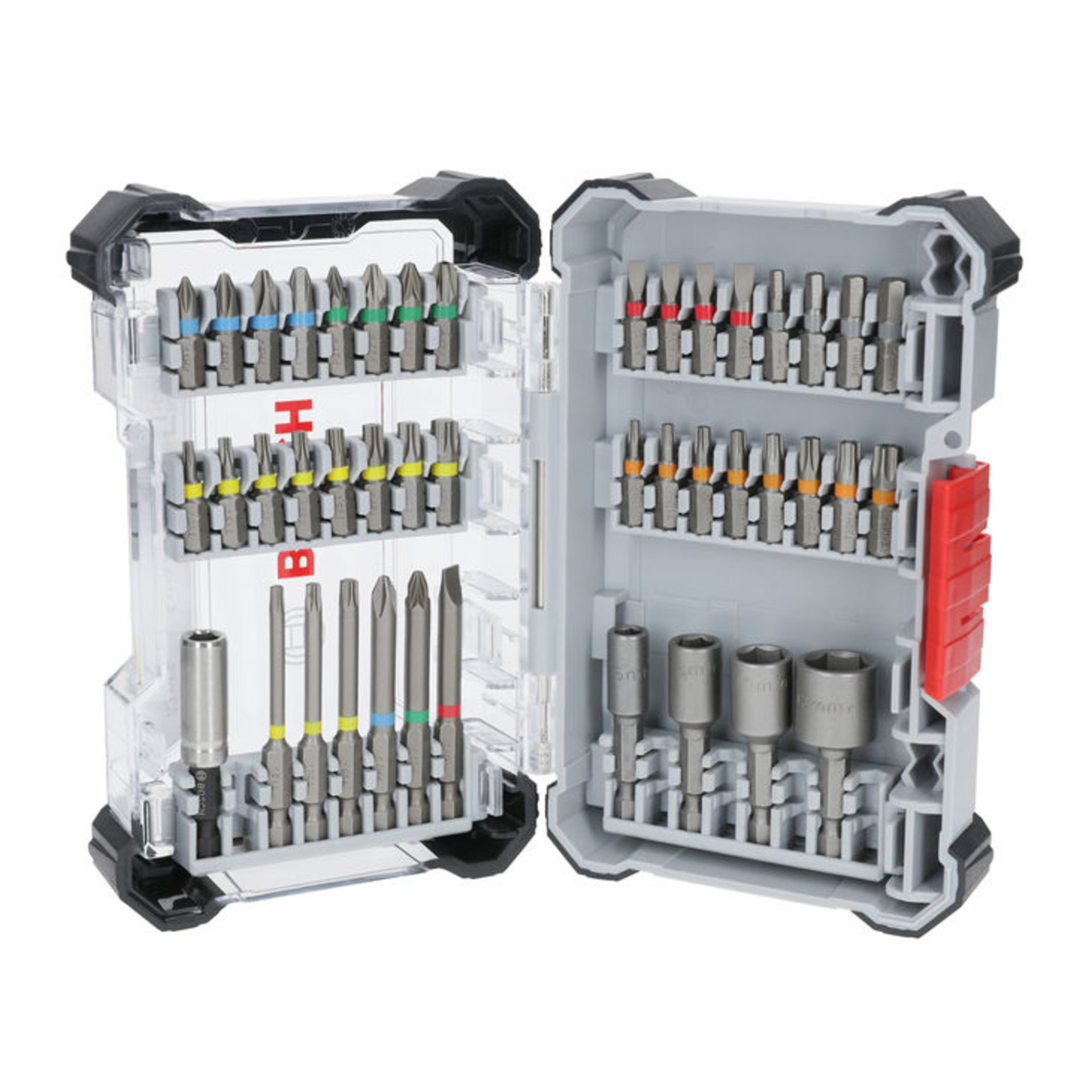 Extra Hard Schrauberbit-Set, Aufsteller, 43-tlg.
