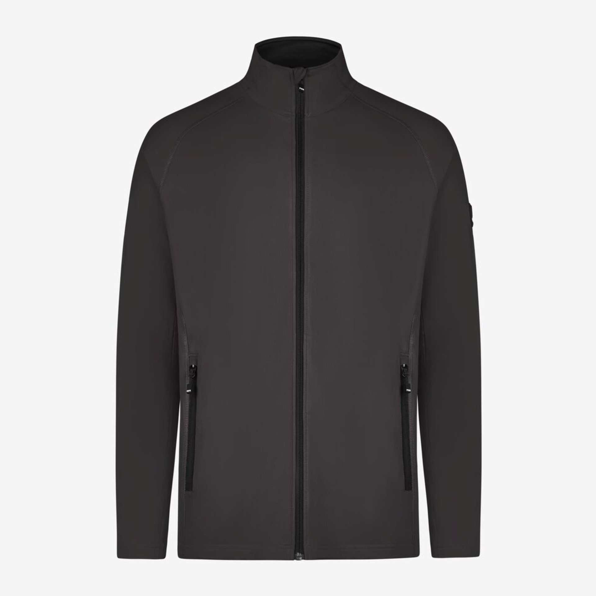 KUNO Jersey-Fleecejacke anthrazit 2XL