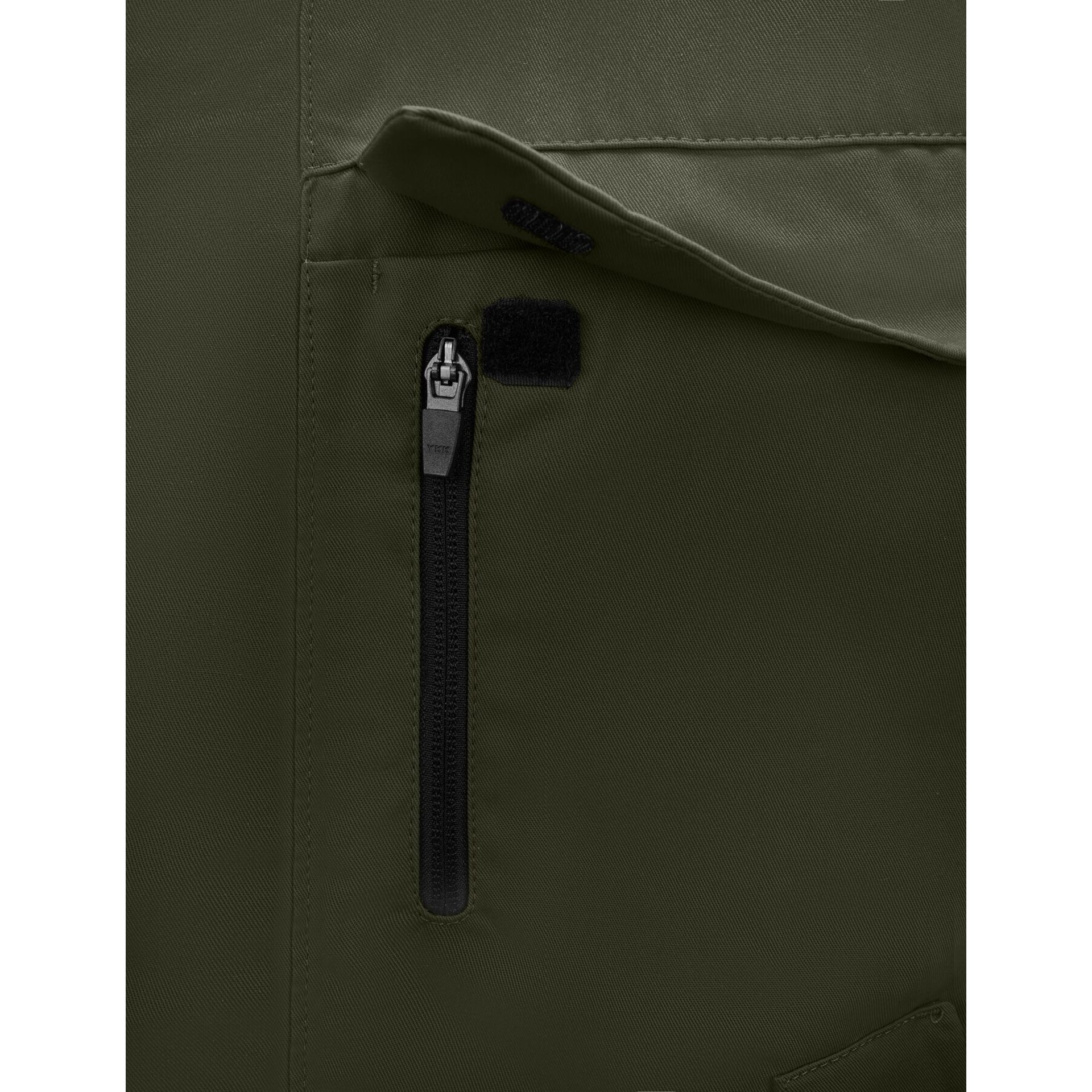 ANDREA Arbeitsjacke Damen oliv-schwarz M