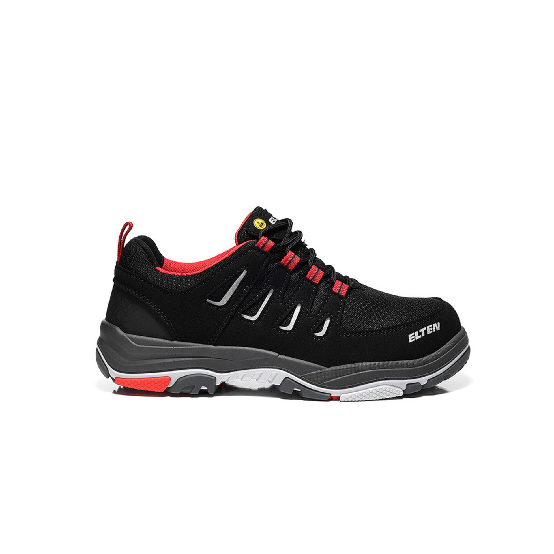 Sicherheitshalbschuh WILLIAM red Low ESD S1P Typ 3, Gr. 48