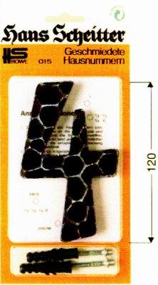 HS Rowe Hausnummern Nr.015 Ei Nr.\"1\" HS Rowe Hausnummern Nr.015 Ei Nr.\"1\"