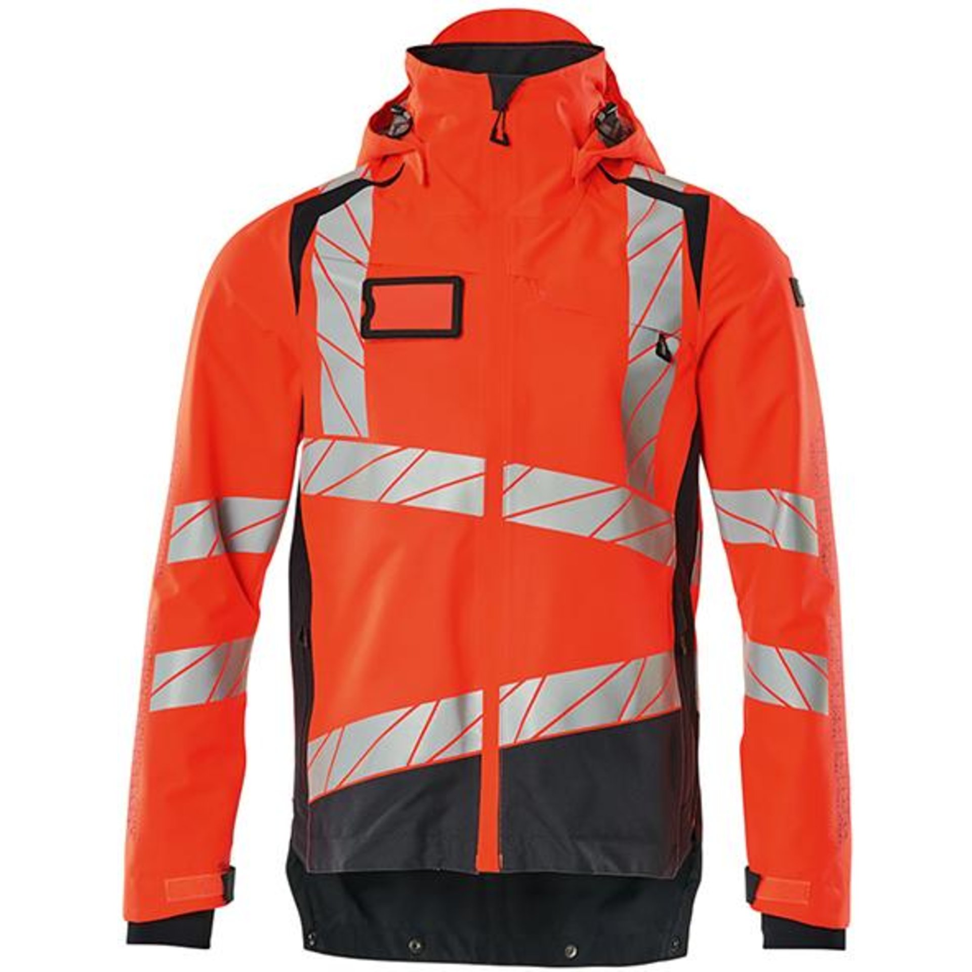 Hardshell-Jacke, rot/schwarzblau, M