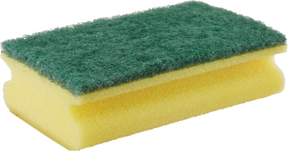 Scheuerschwamm gelb 9x7x4,5cm Scheuerschwamm gelb 9x7x4,5cm
