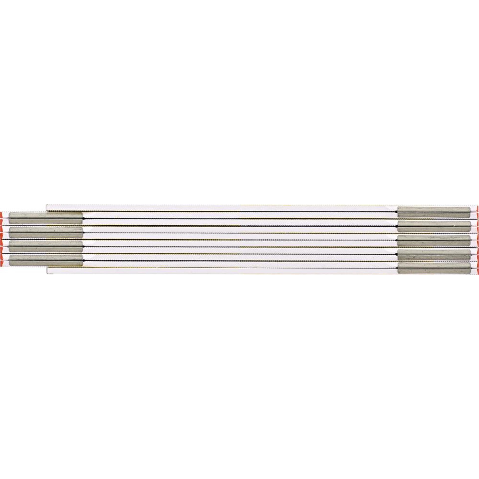 Gliedermaßstab Buche 2mx16mm weiß-gelb Typ 617 Stabila