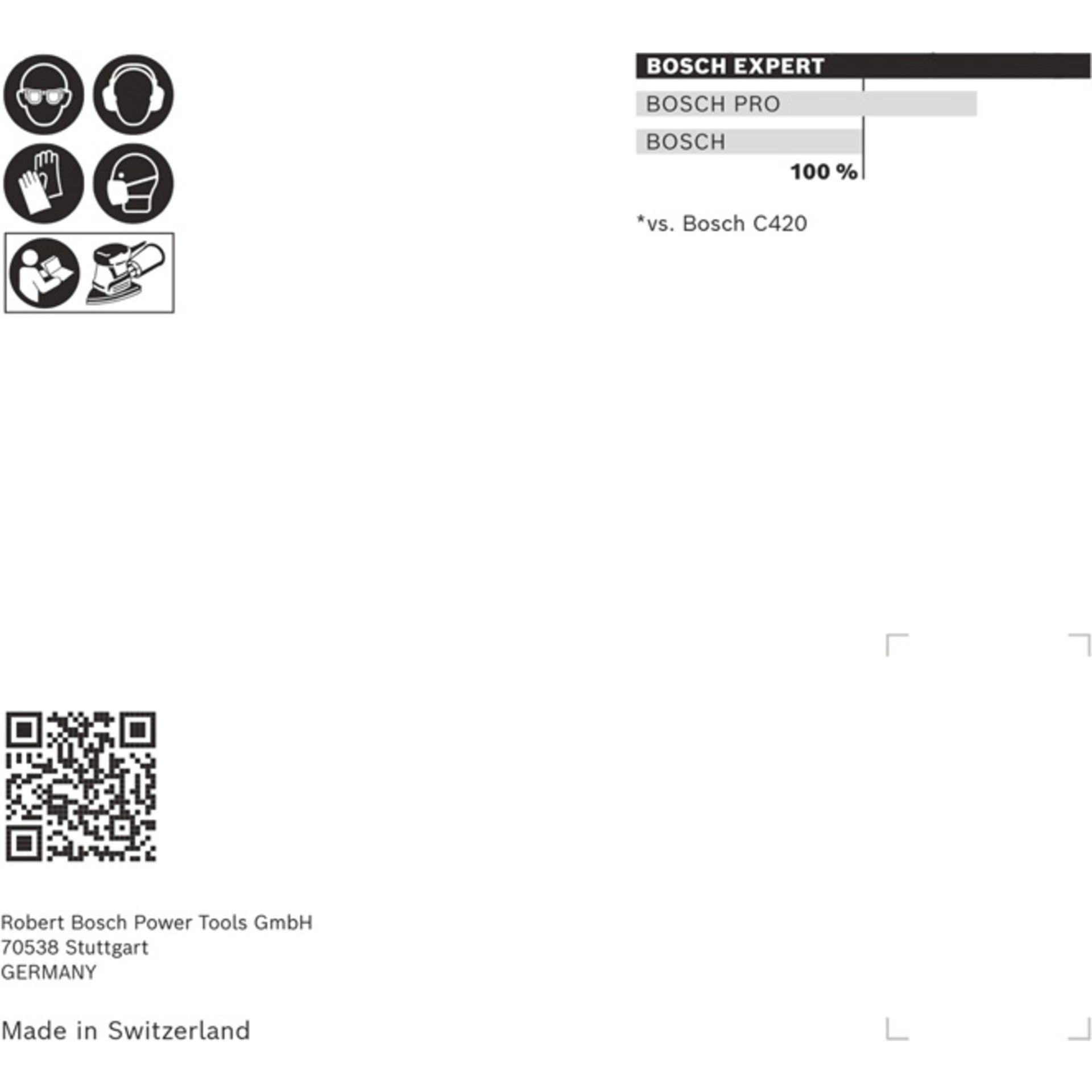 EXPERT C470 Schleifpapier, 102 x 62/93 mm, K 40, 50 Stück