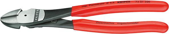 Knipex Kraft-Seitenschneider 7401 poliert 160mm