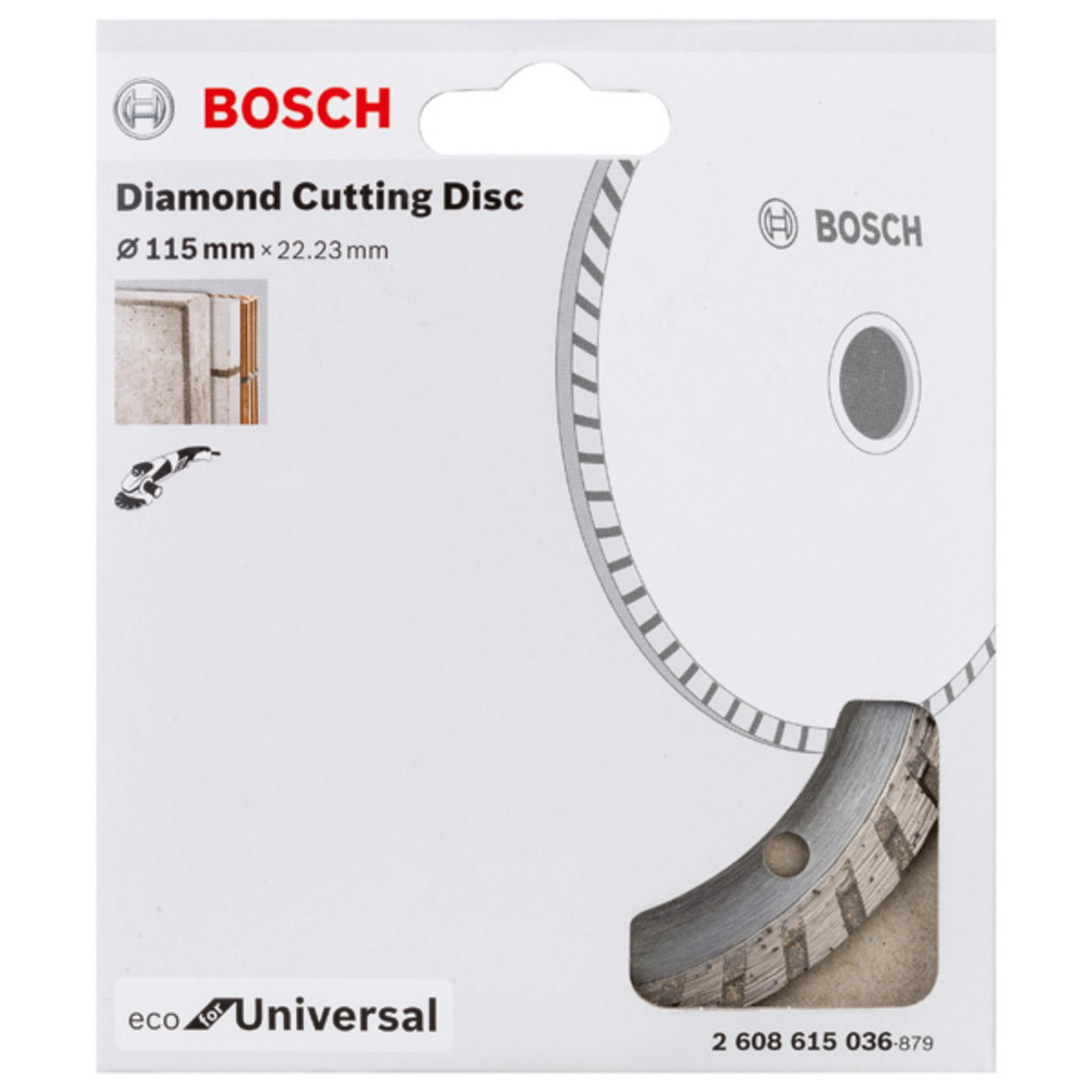 Diamanttrennscheibe Turbo Eco For Universal, 115 mm