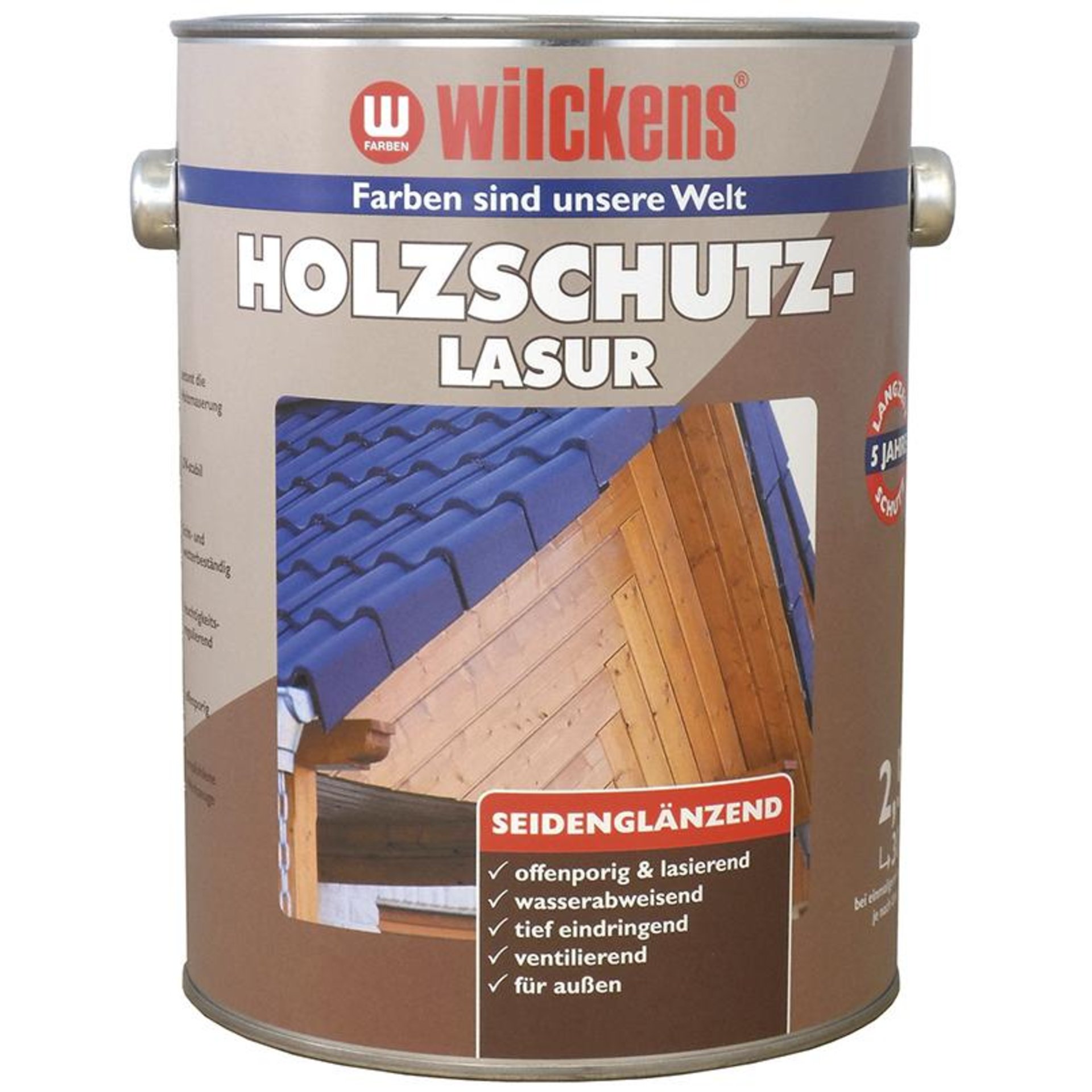 Holzschutzlasur 2,5 l, farblos