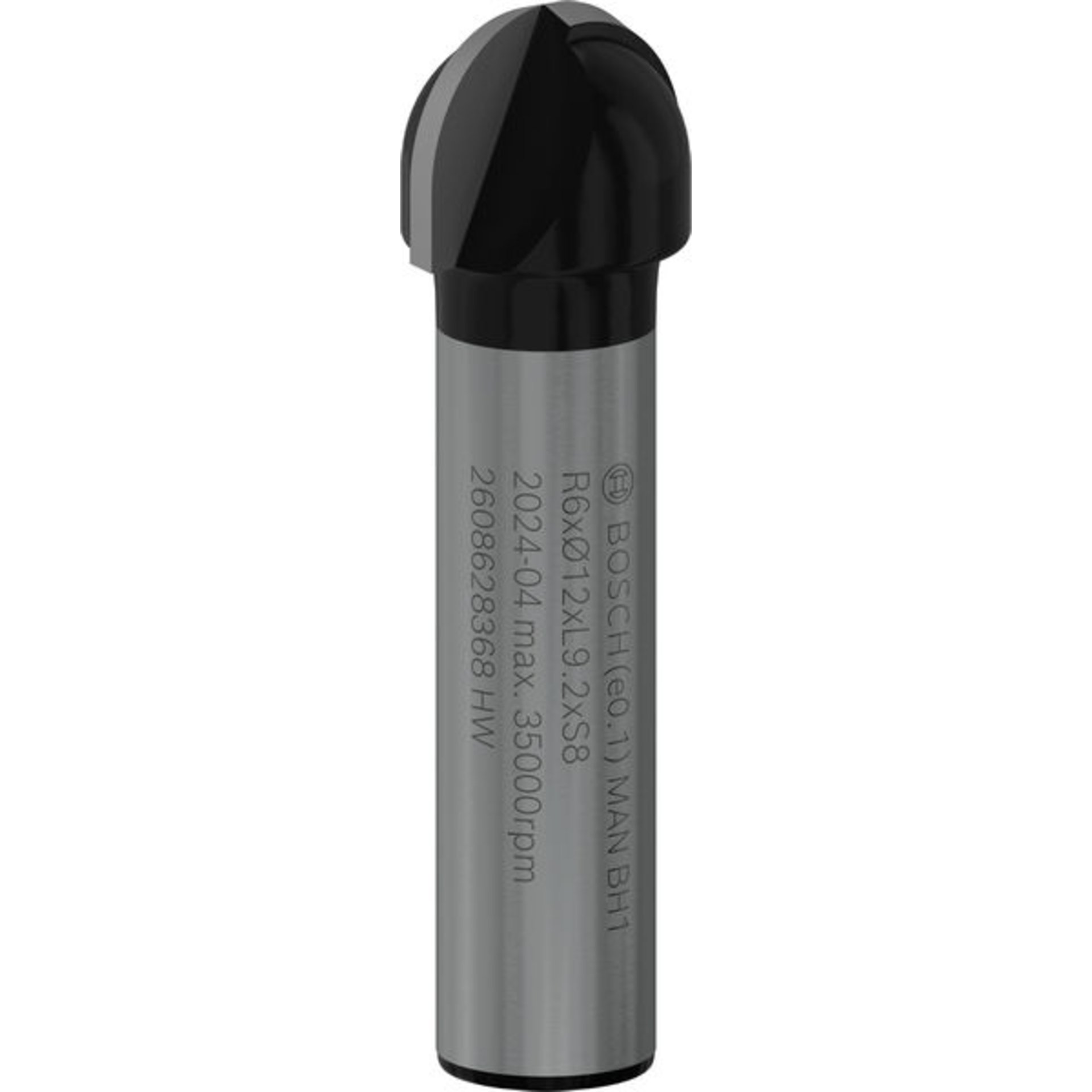 PRO Hohlkehlfräser, R 6, Schaft 8 mm