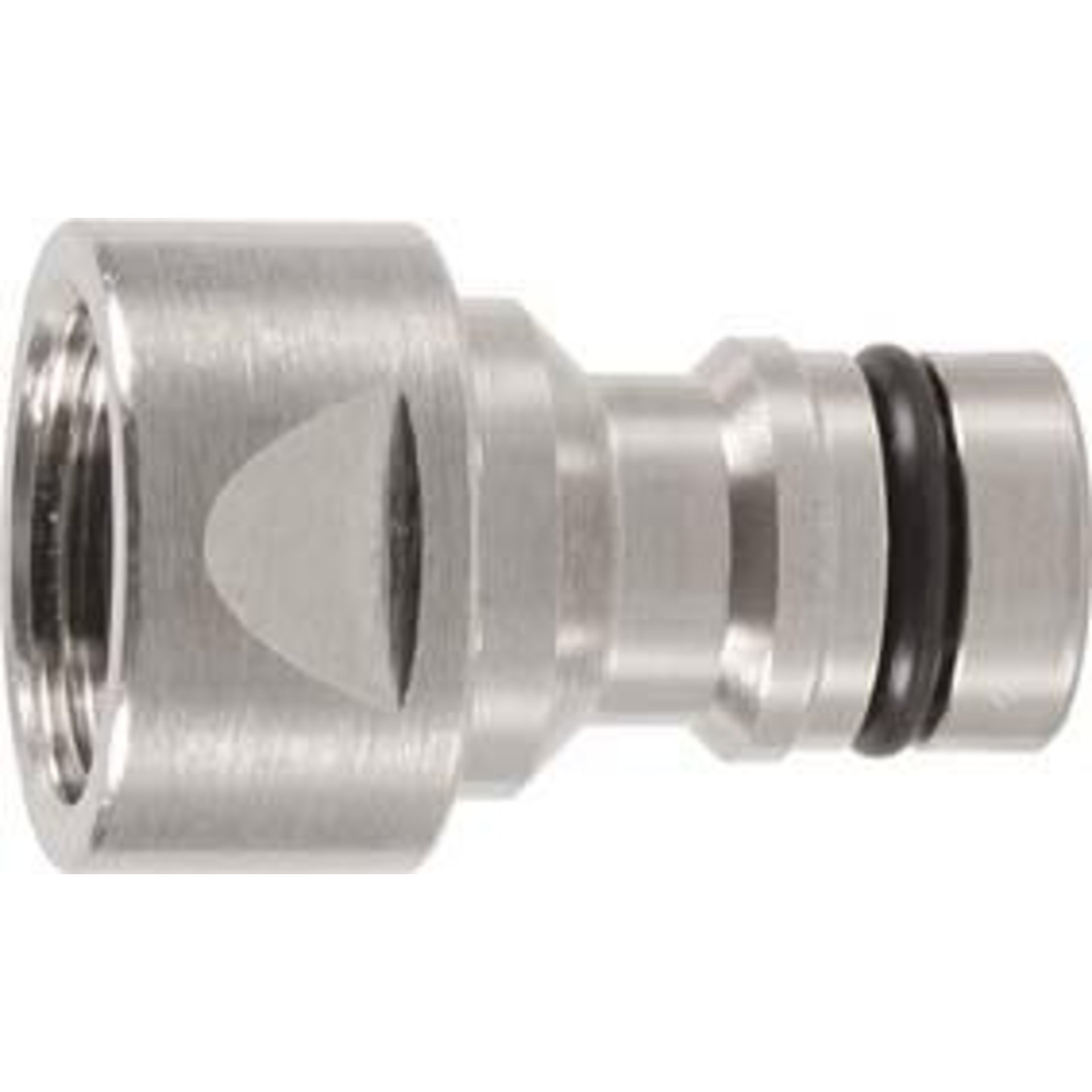Hahnstecker IG G 3/4" MS Ni GEKA plus Stecksystem