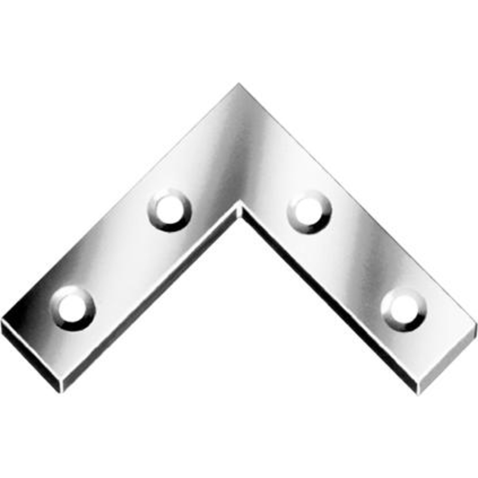 Möbel-Flachwinkel verz. 40mm Nr. 186040Z VORMANN