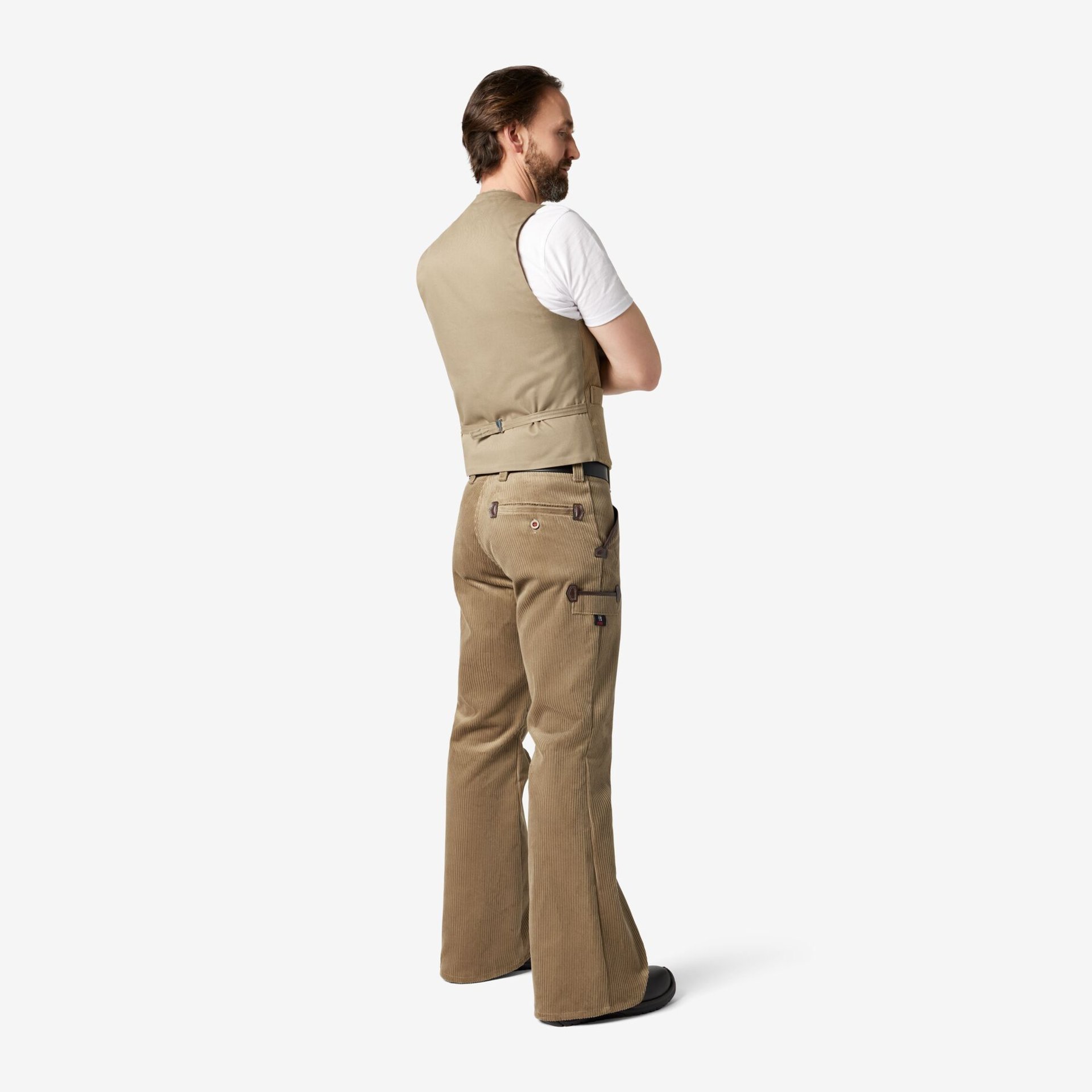 HEINER Zunftweste Trenkercord beige 88