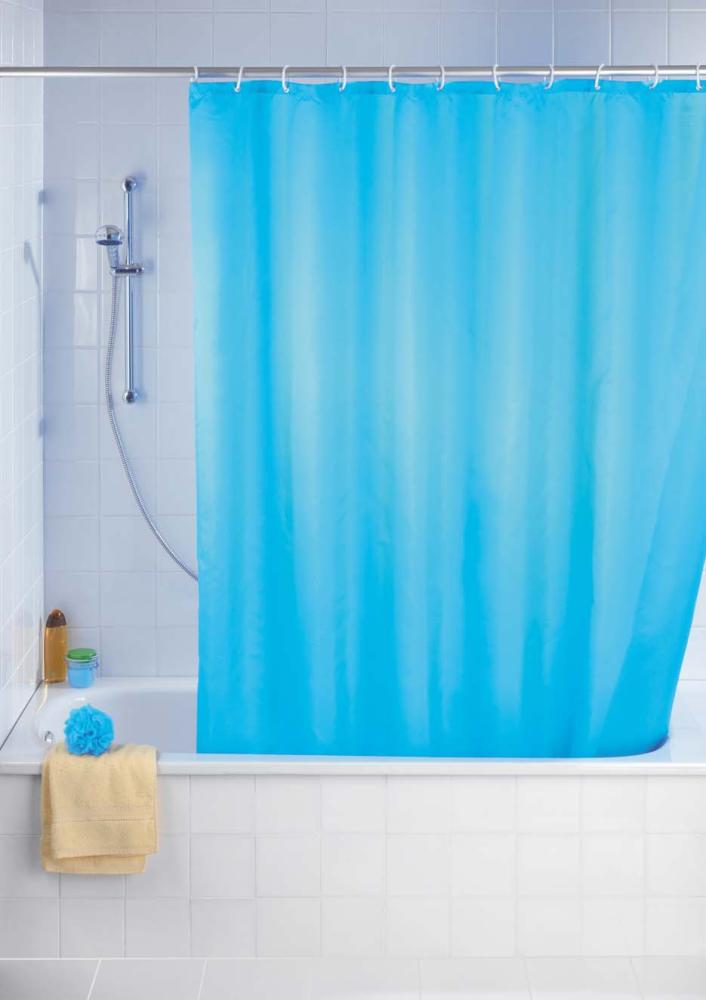 Duschvorhang 180x200 light blue antis. Duschvorhang 180x200 light blue antis.