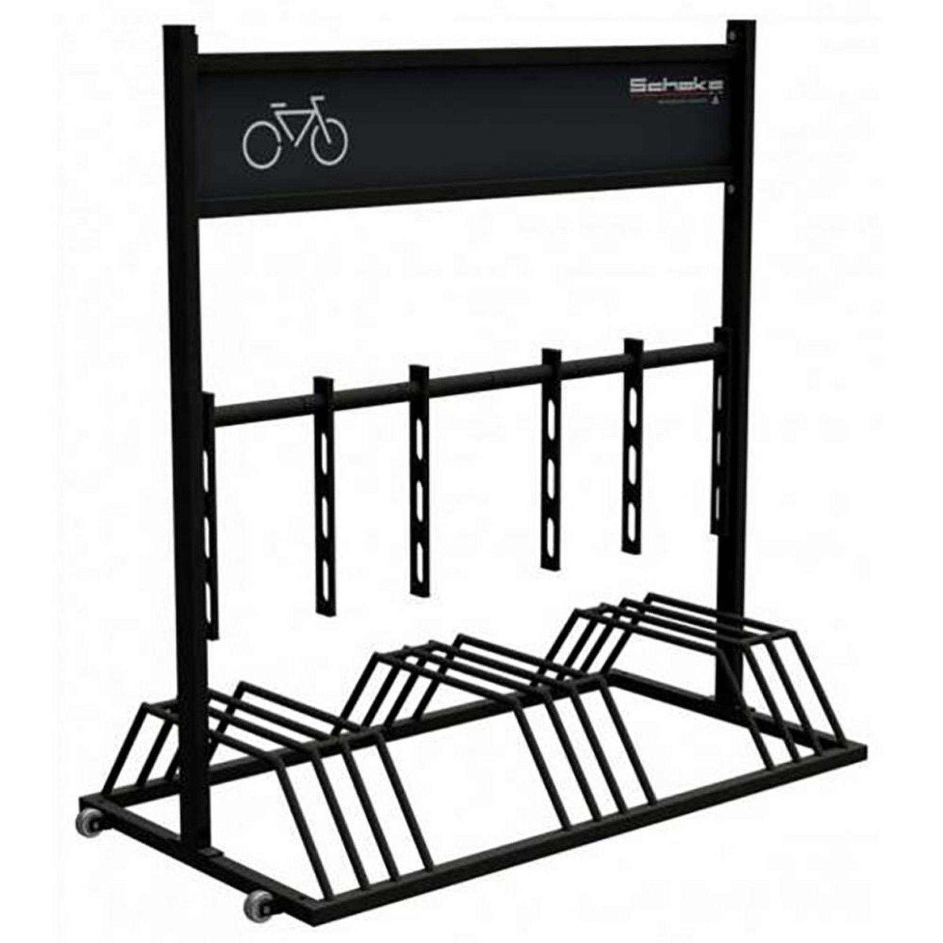 Mobiler Fahrradständer Model Basis 32 kg