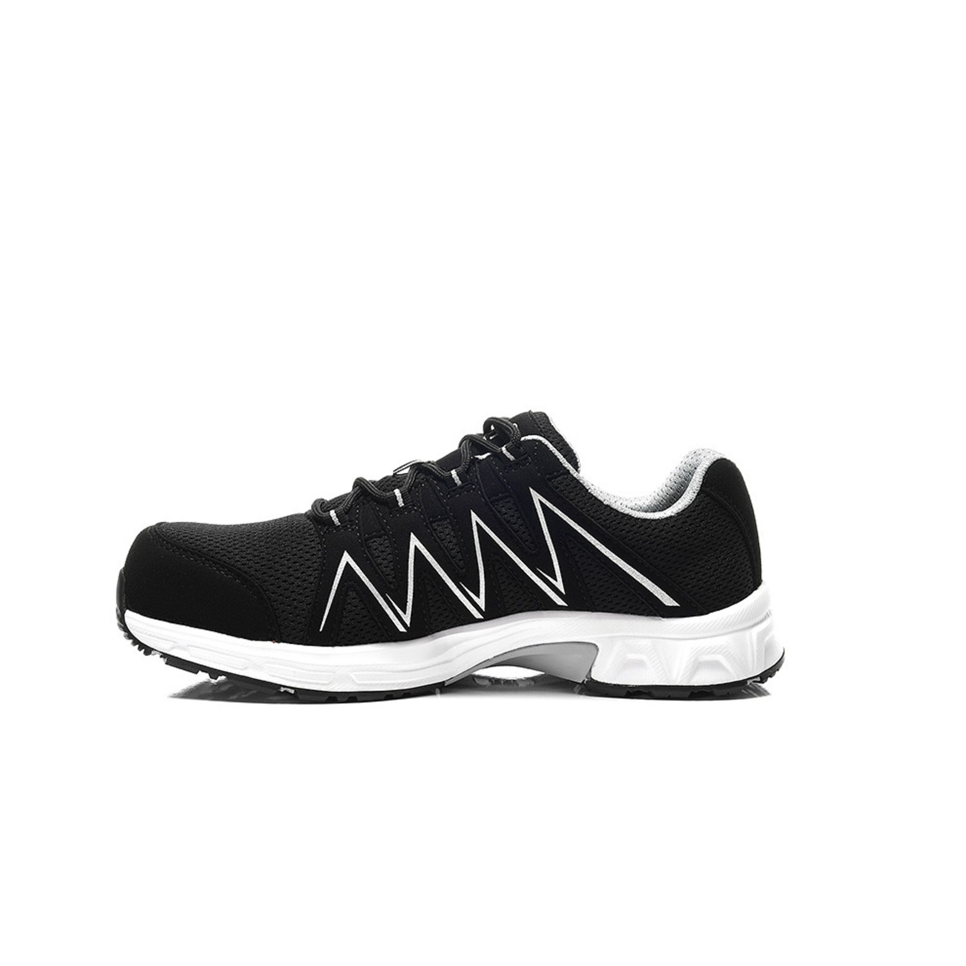 Sicherheitshalbschuh jo_SPEEDY black-silver Low ESD S1PS, Gr. 42