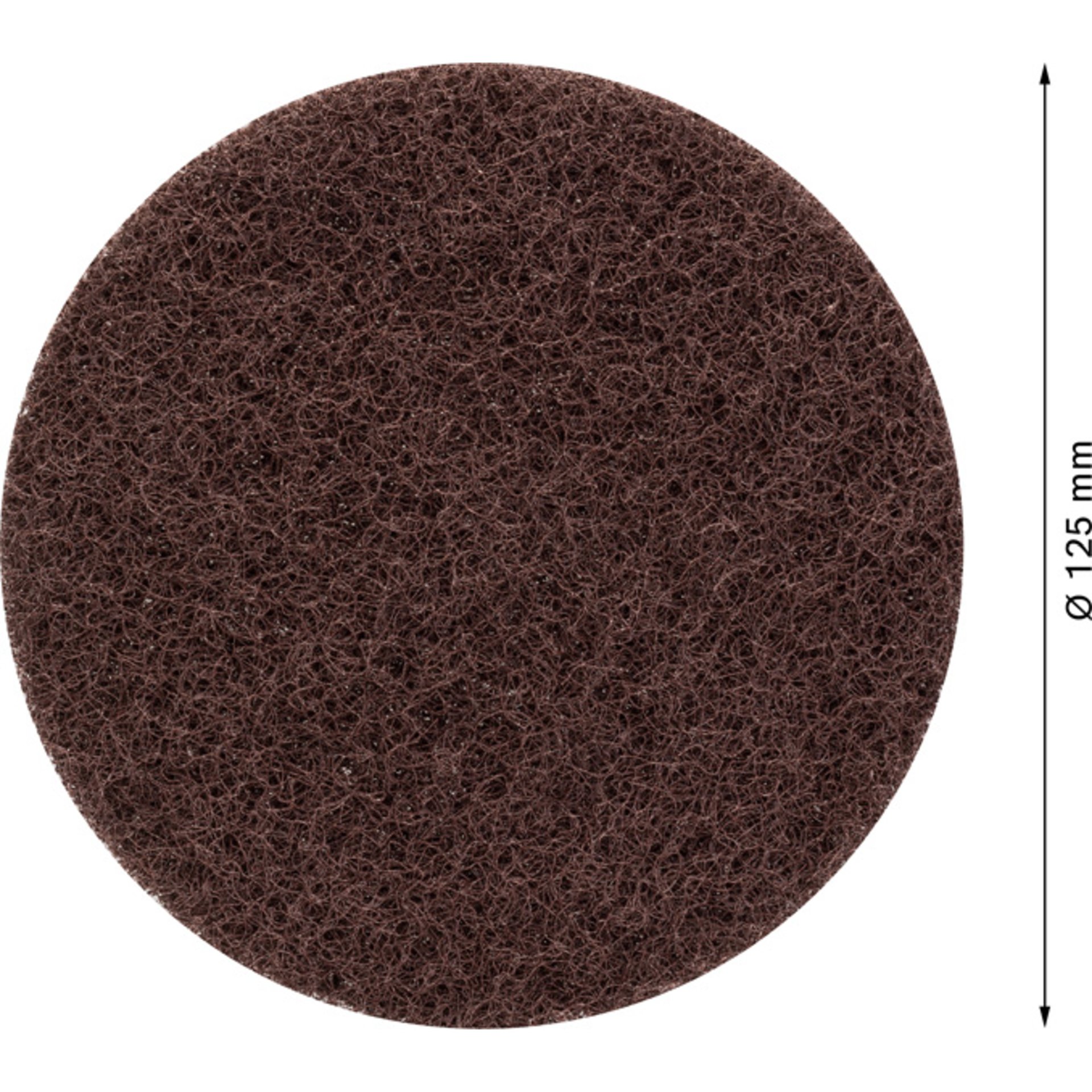 EXPERT N880 Vliesscheibe für Exzenterschleifer, 128 mm, grob, 5-tlg.