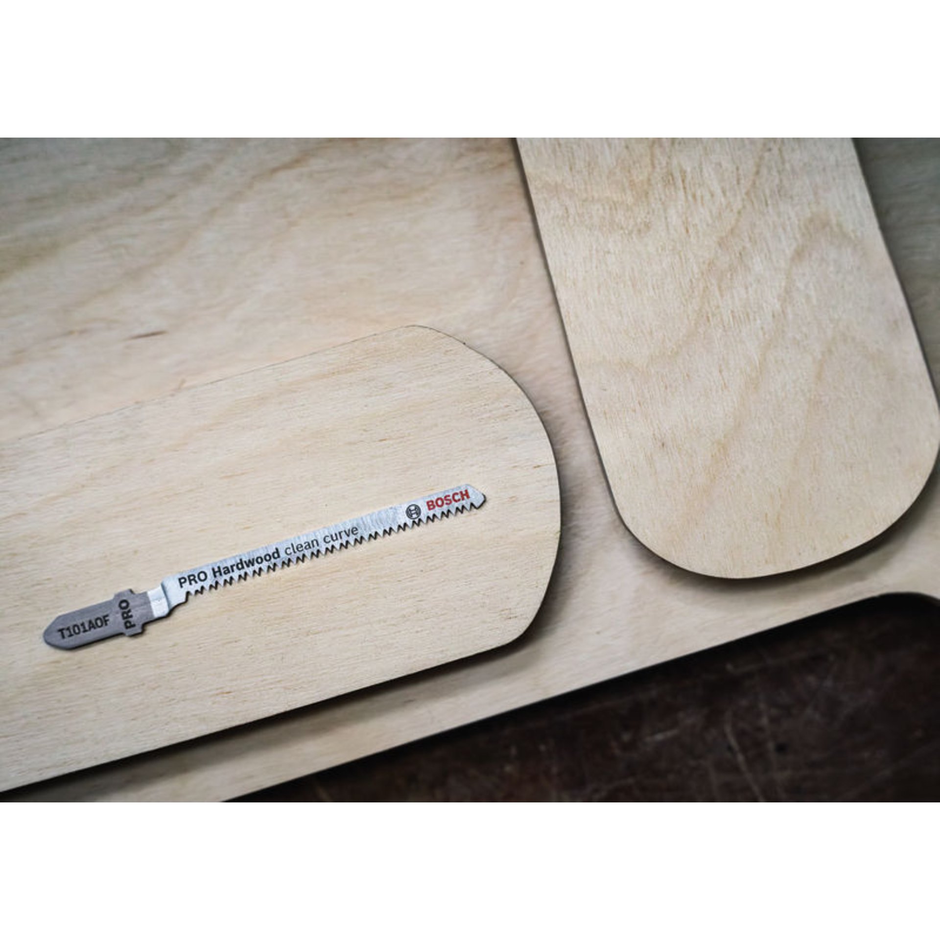 PRO Hardwood clean curve T101AOF Stichsägeblatt, 83 mm, 3-tlg.