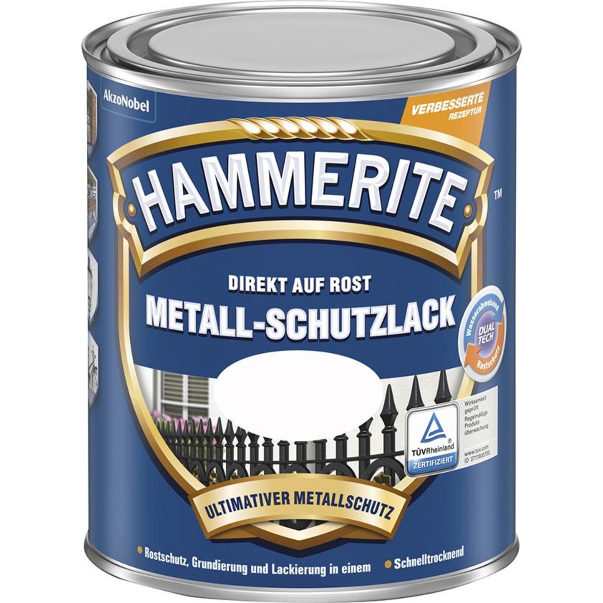 Metall-Schutzlack GL 750 ml silber HAMMERITE