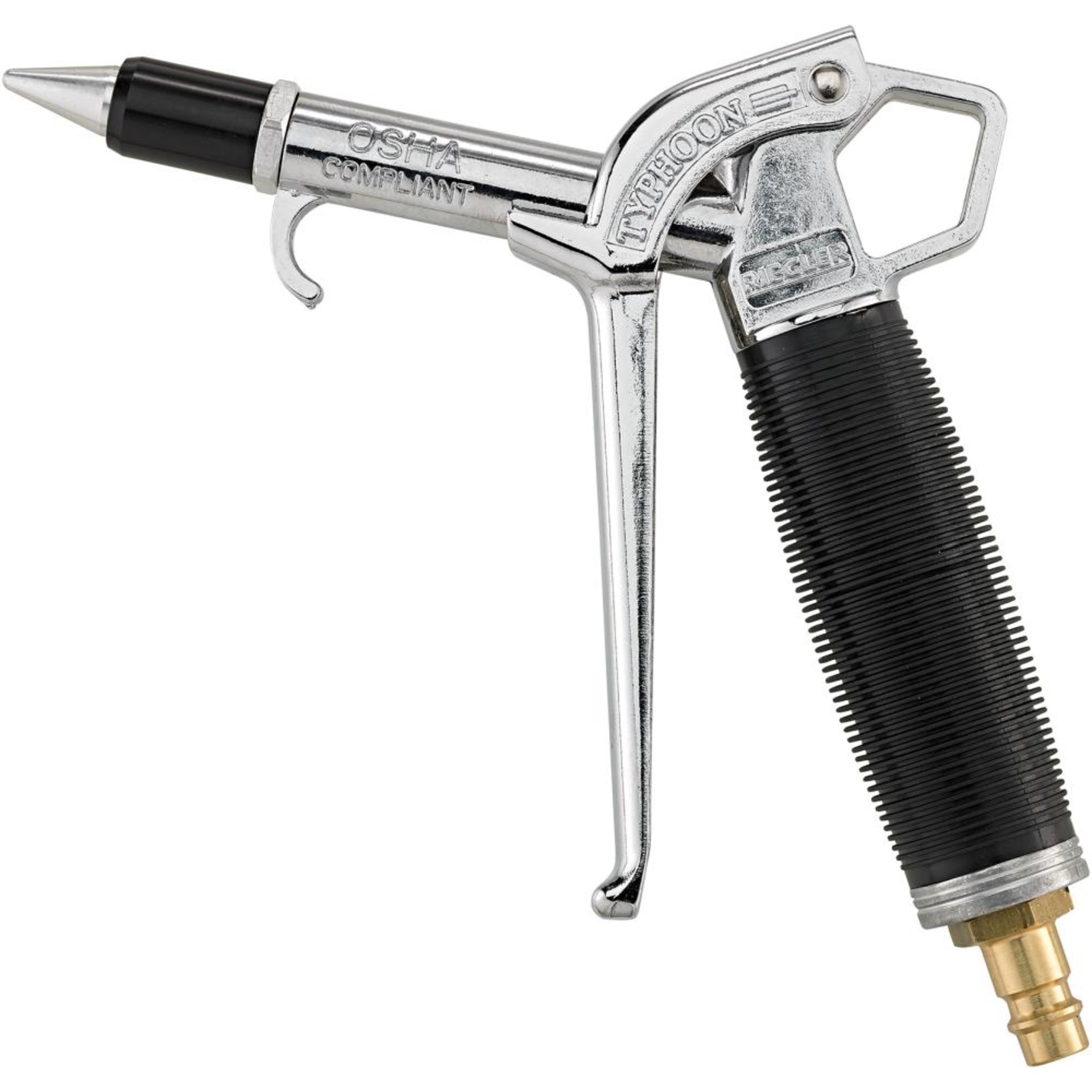 Hochleistungs-BlaspistoleTyphoon, Alu, Stecker NW7,2 RIEGLER