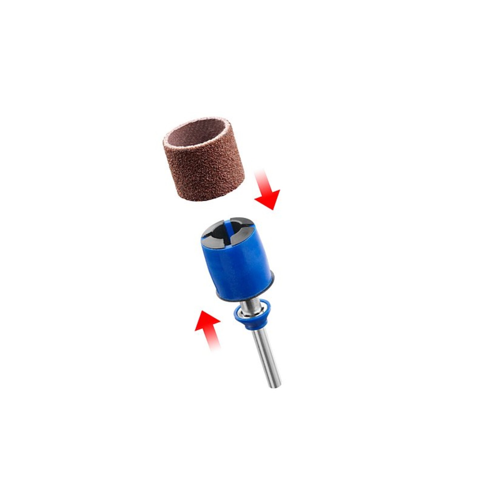 DREMEL® EZ SpeedClic: Schleifdorn & Schleifband