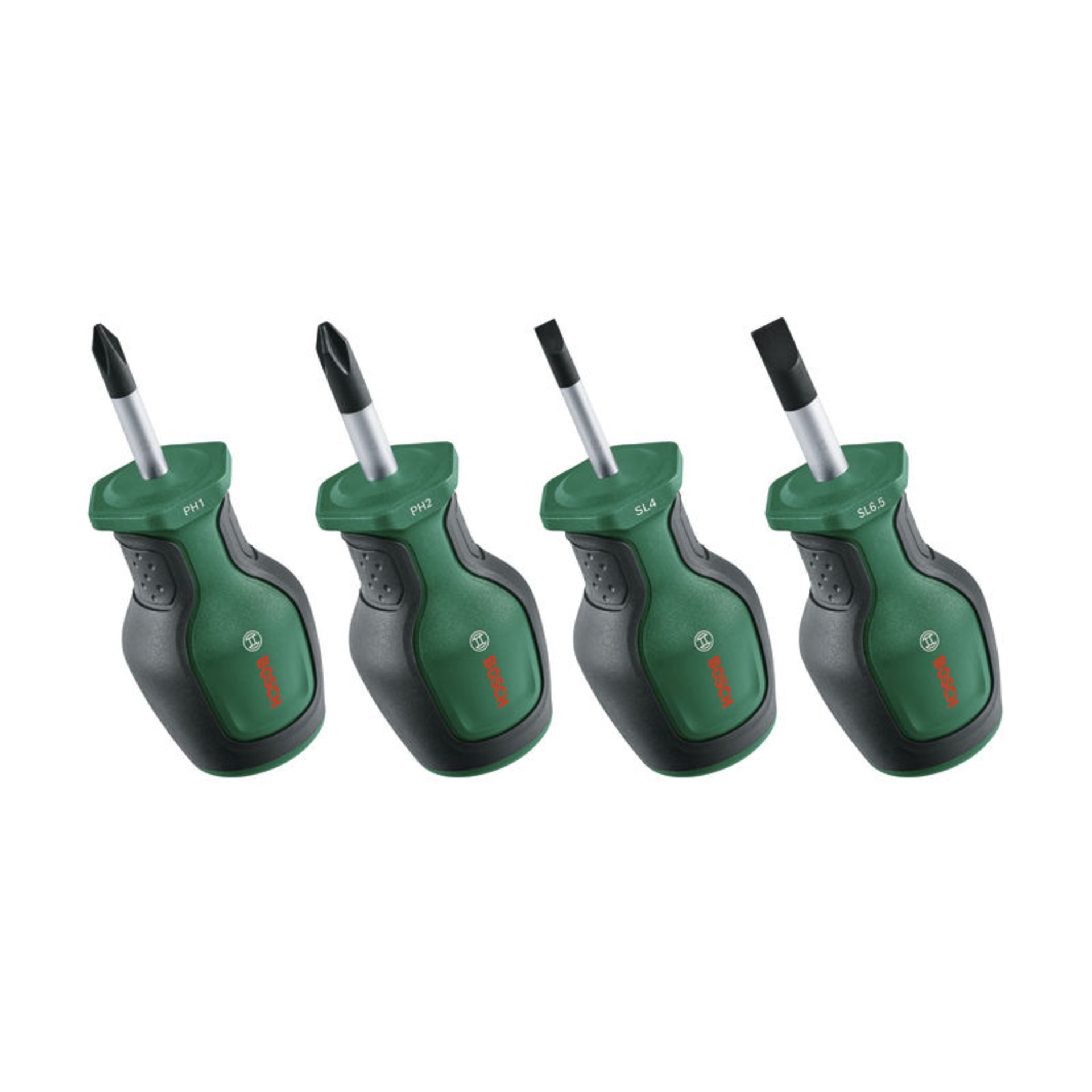 Handwerkzeuge Schraubendreher-Set, kurz 4-tlg.