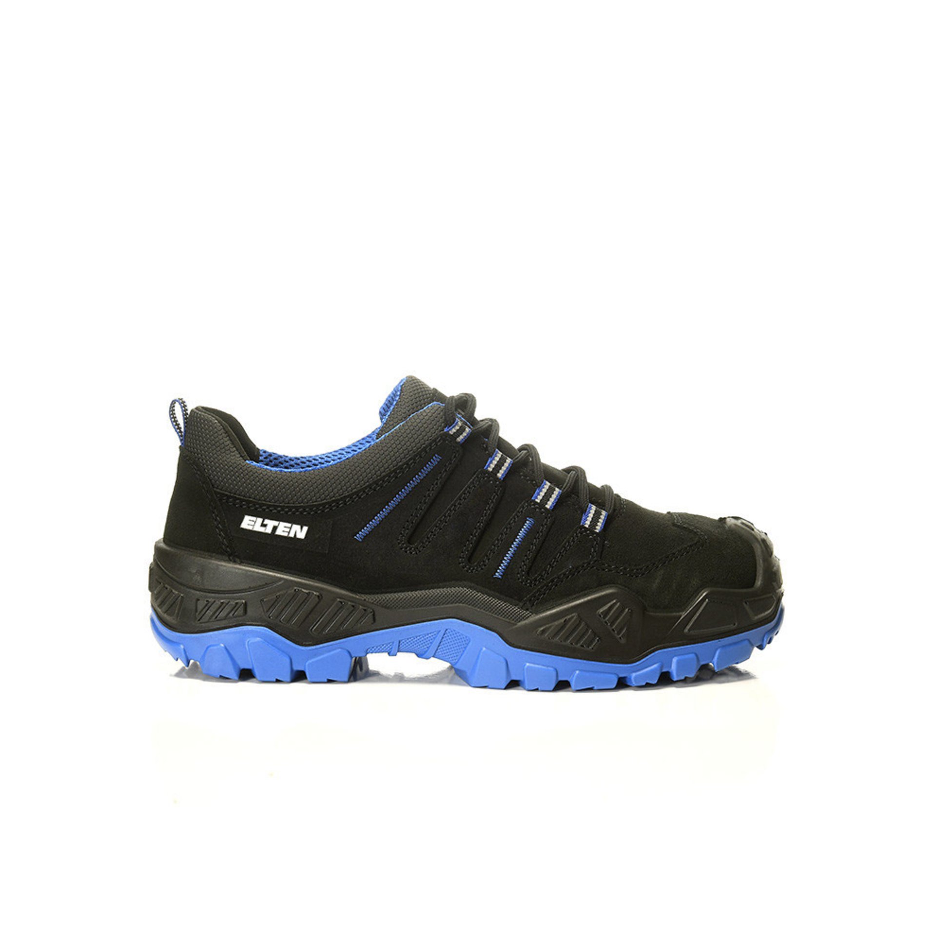 Sicherheitshalbschuh QUENTIN black-blue Low ESD S3S, Gr. 42