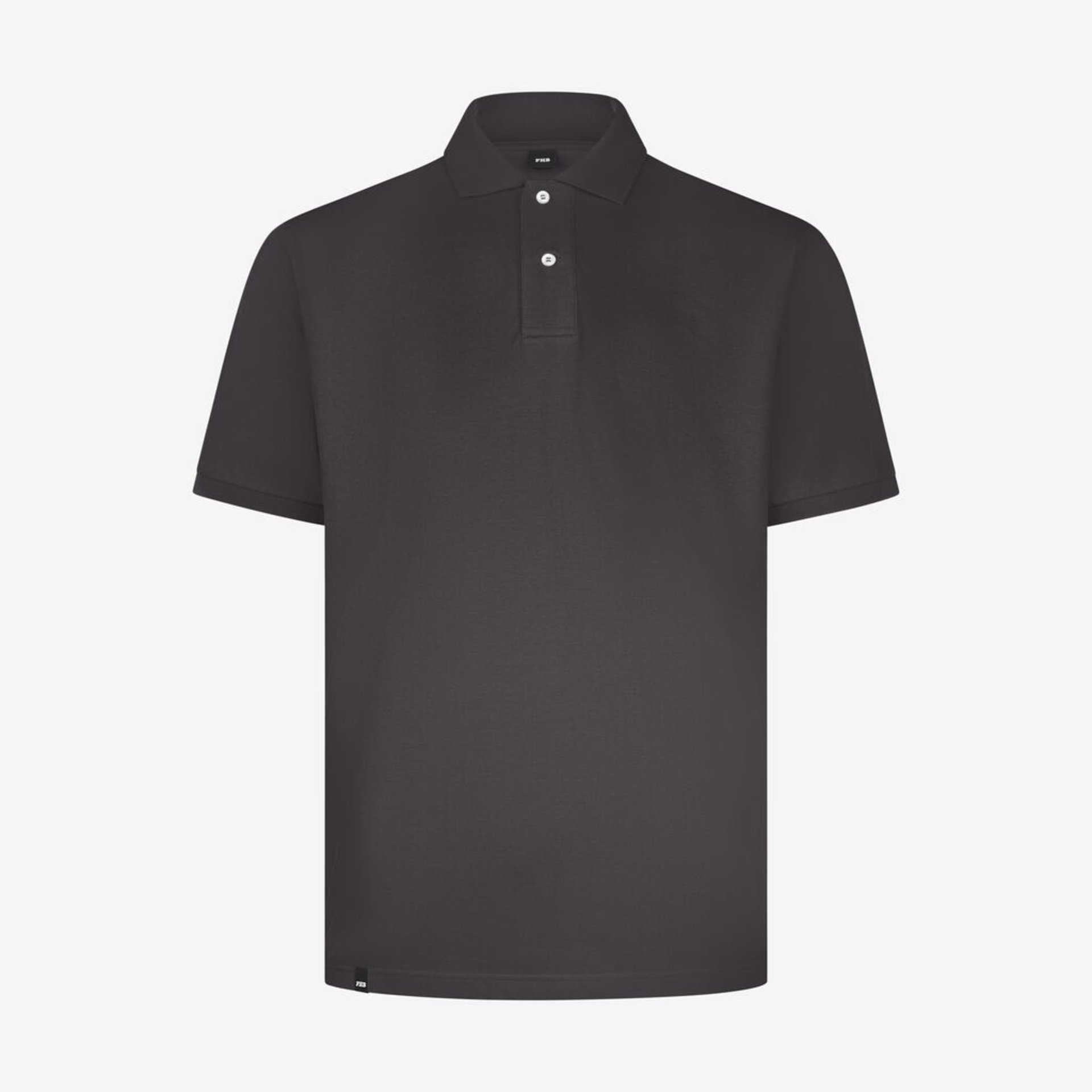 DANIEL Polo-Shirt einfarbig anthrazit Gr. 2XL