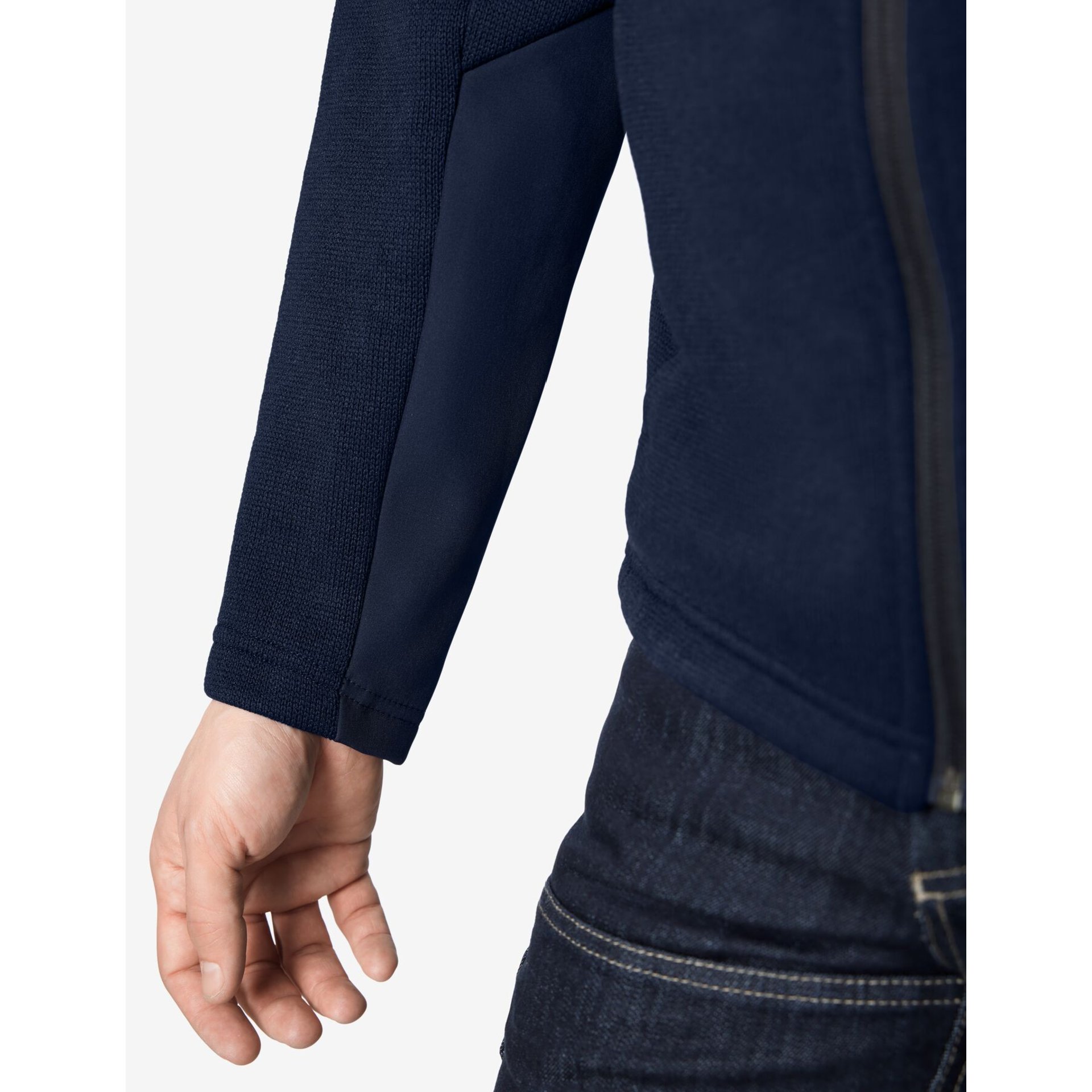MAXIMILIAN Hybrid-Softshell Jacke marine M