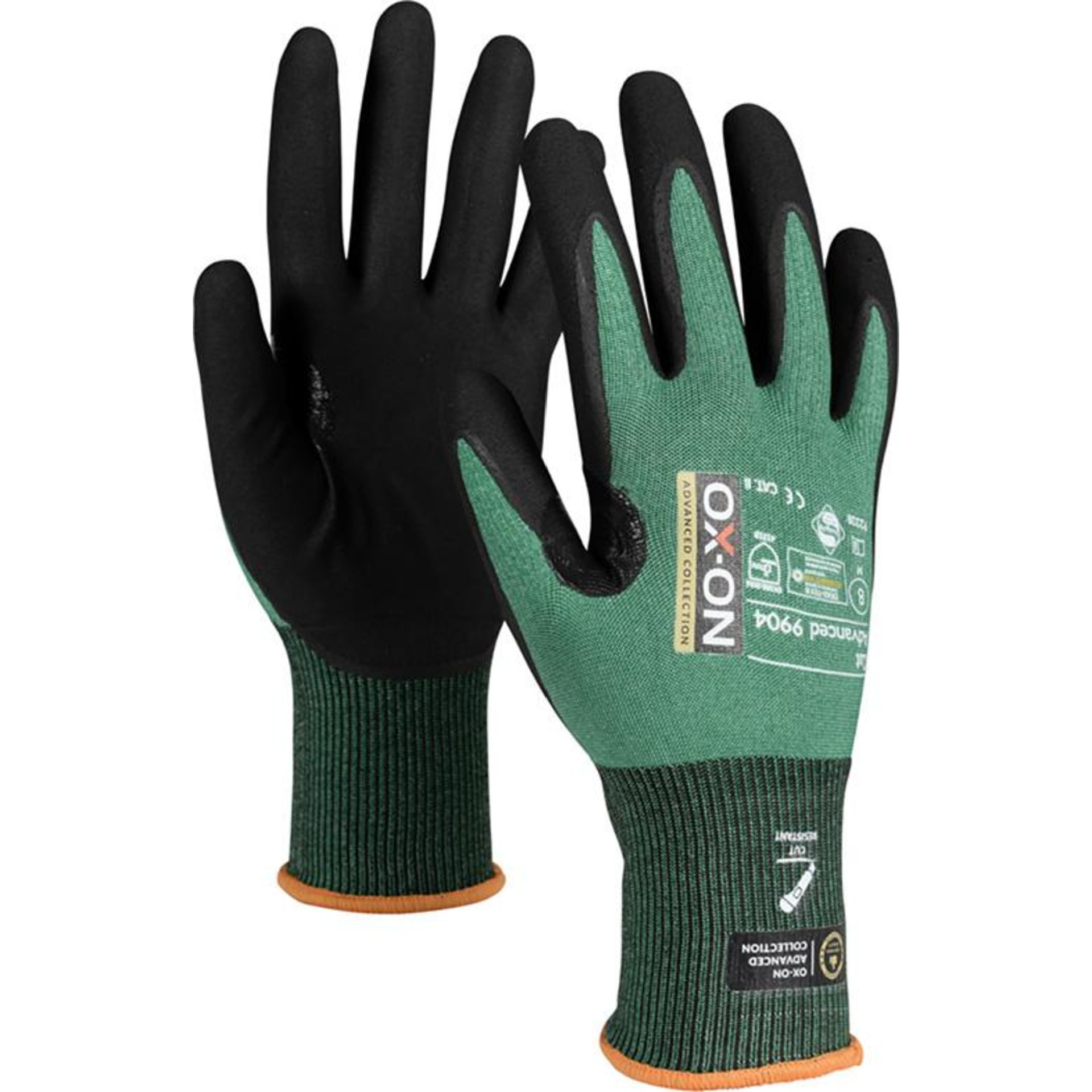 Schnittschutzhandschuh Cut Advanced 9904,OX-ON, Gr.6