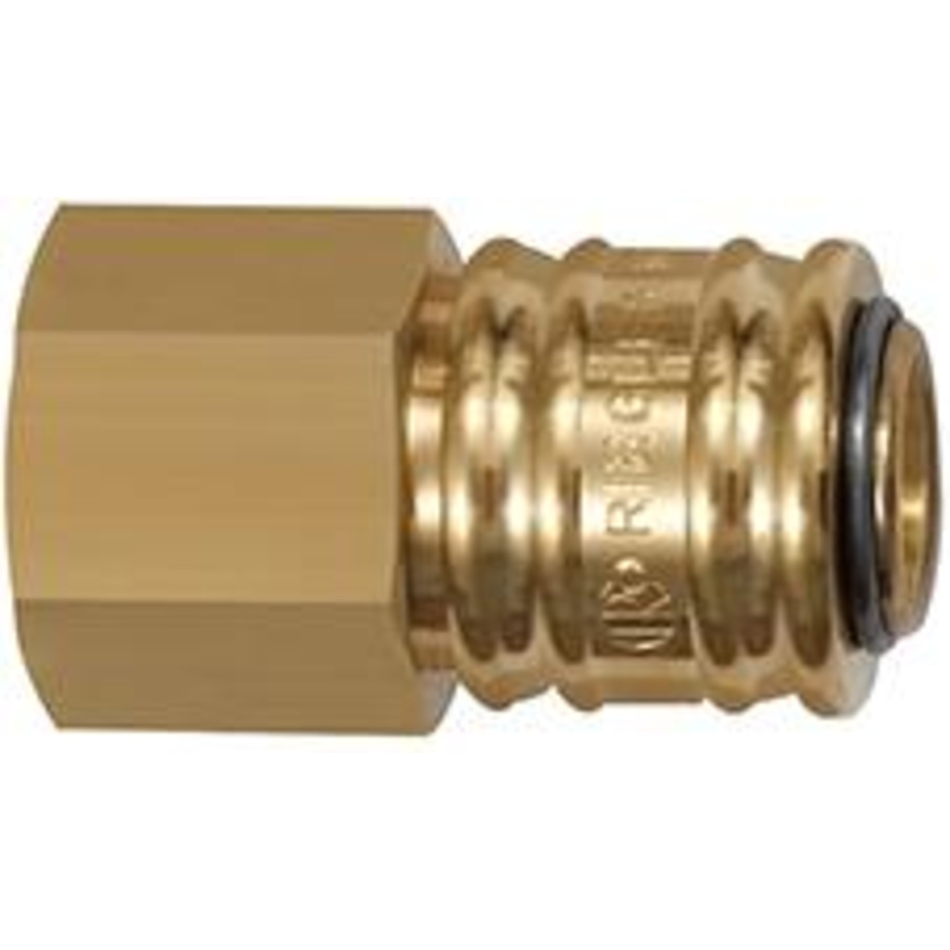 SchnellverschlusskupplungNW 7,2, Messing, connect-line, IG G1/2" RIEGLER
