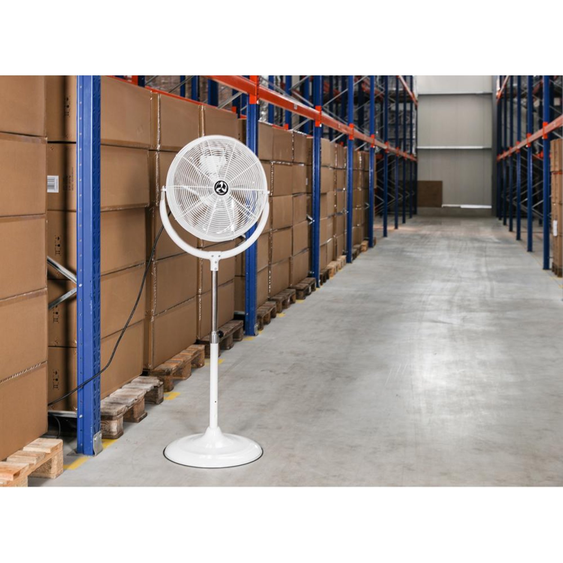 Standventilator IP54 H1215-1500xD495 mm Luftmenge 10700 m³/h