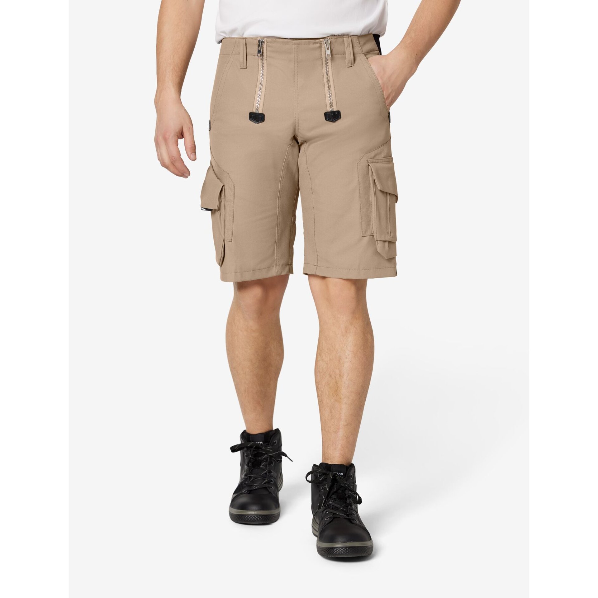 SASCHA Zunft-Bermuda Canvas beige 60