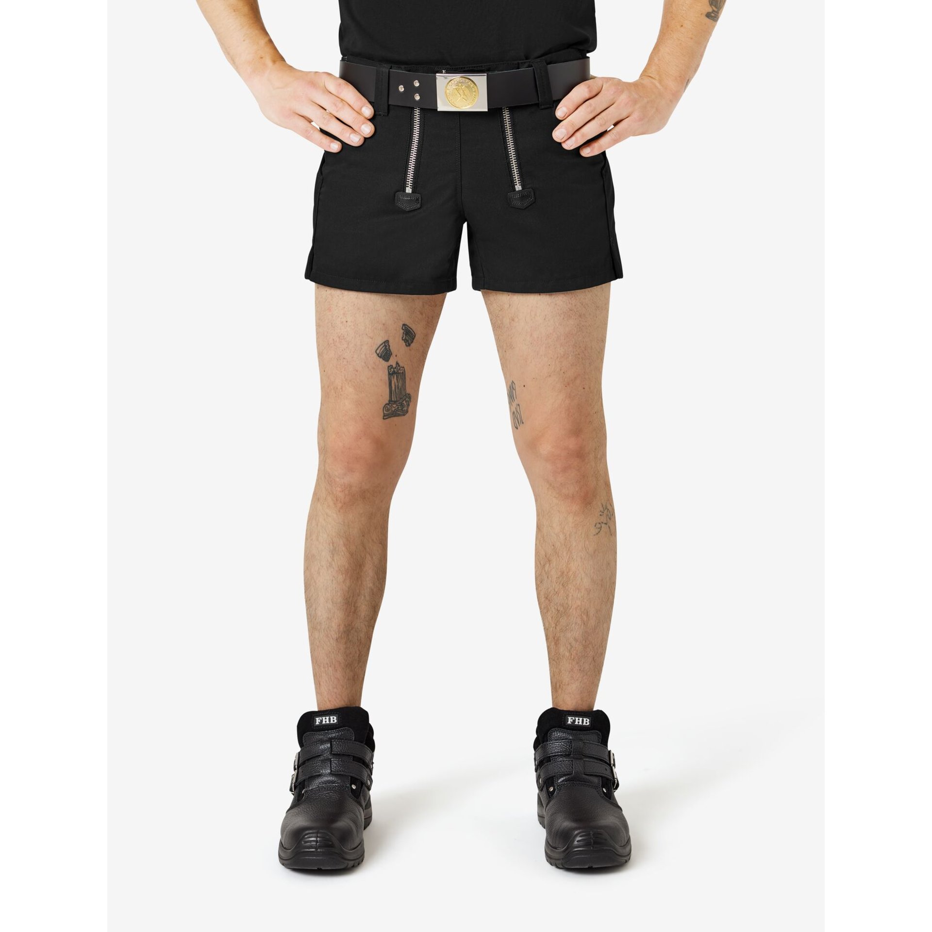 MAIK Zunft-Shorts extra kurz schwarz 58