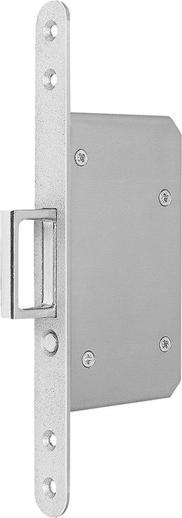 BKS ZT-Schiebetürschloss, mit Springgriff, 0393, 20mm rund, nickelsilber, lackiert BKS ZT-Schiebetürschloss, mit Springgriff, 0393, 20mm rund, nickelsilber, lackiert