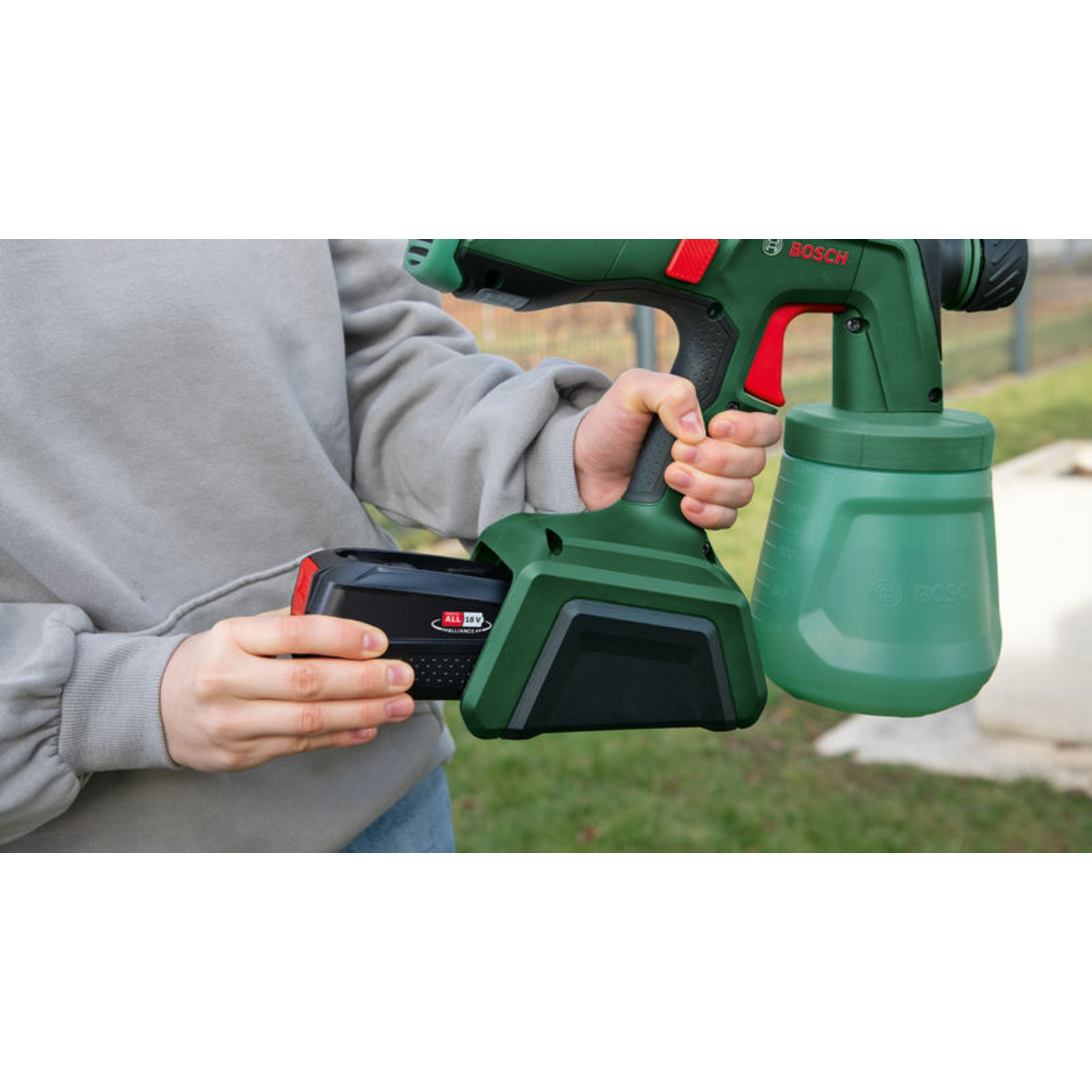 Sprühpistole UniversalSpray 18V-300
