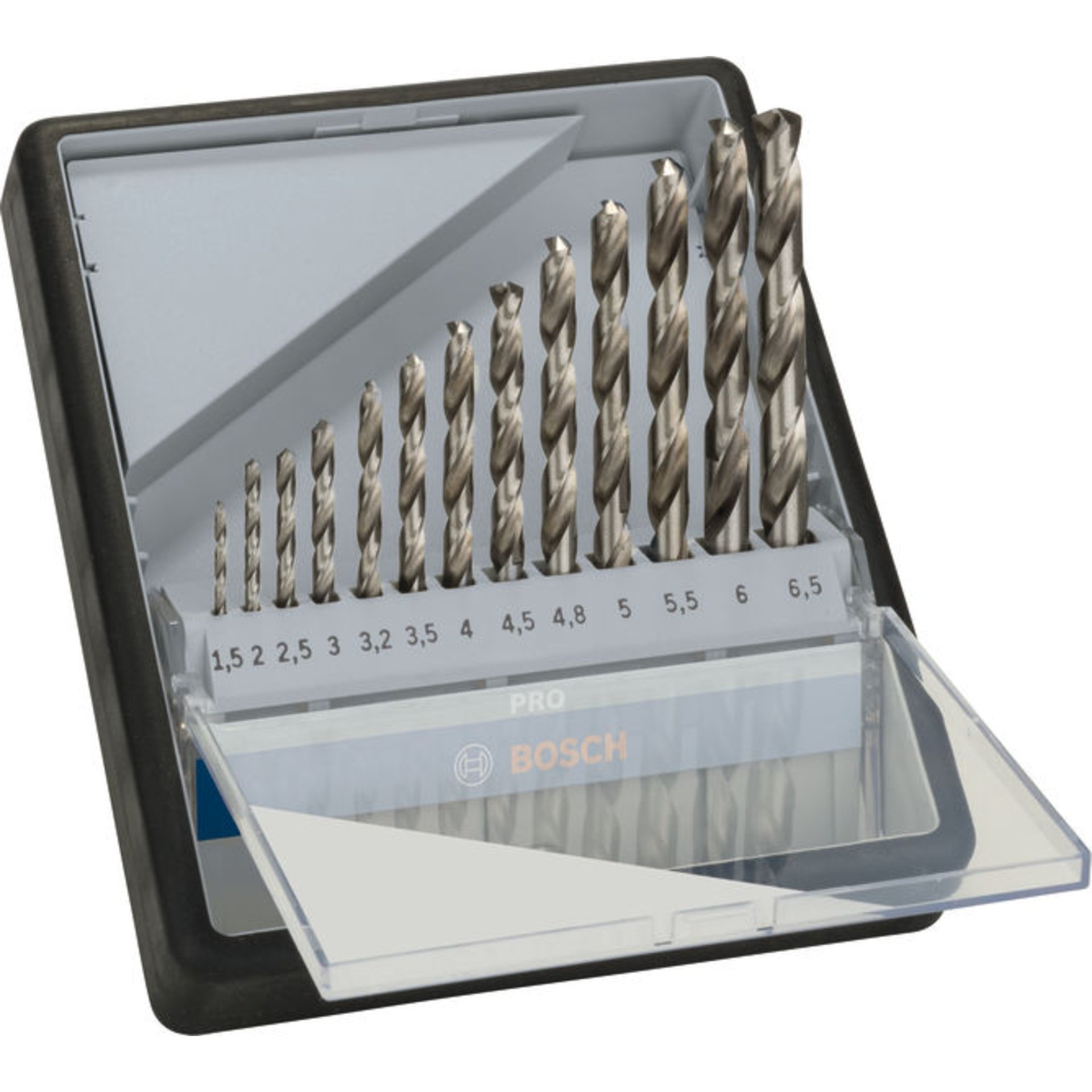 PRO Metal HSS-G Spiralbohrer Set, 13-tlg.