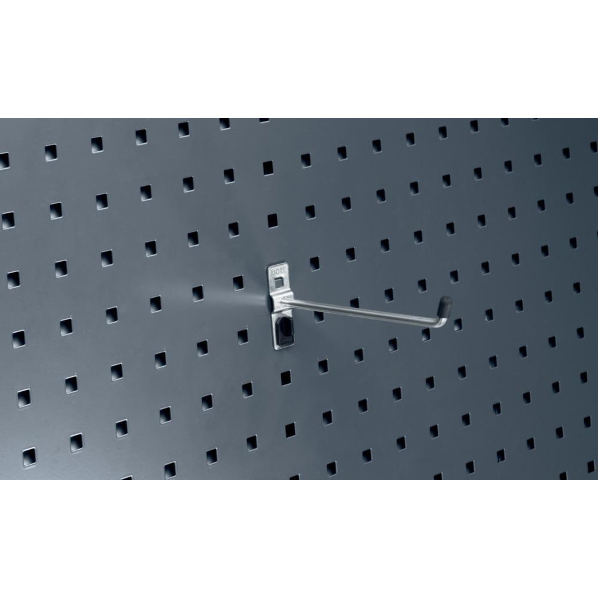 Haken B20xT100xH60xD6 mm für Lochplatten für Lochplatten bott