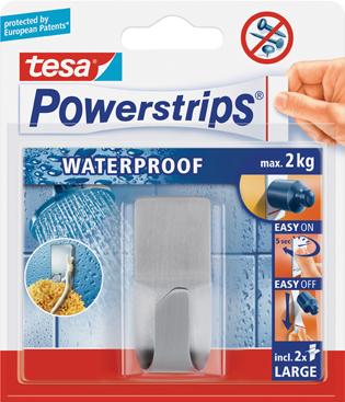 tesa Haken Zoom Metall Inh.1StPowerstrips Waterproof