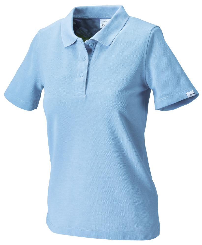 BP Damen-Poloshirt 1648 181 hellblau Größe 2XL