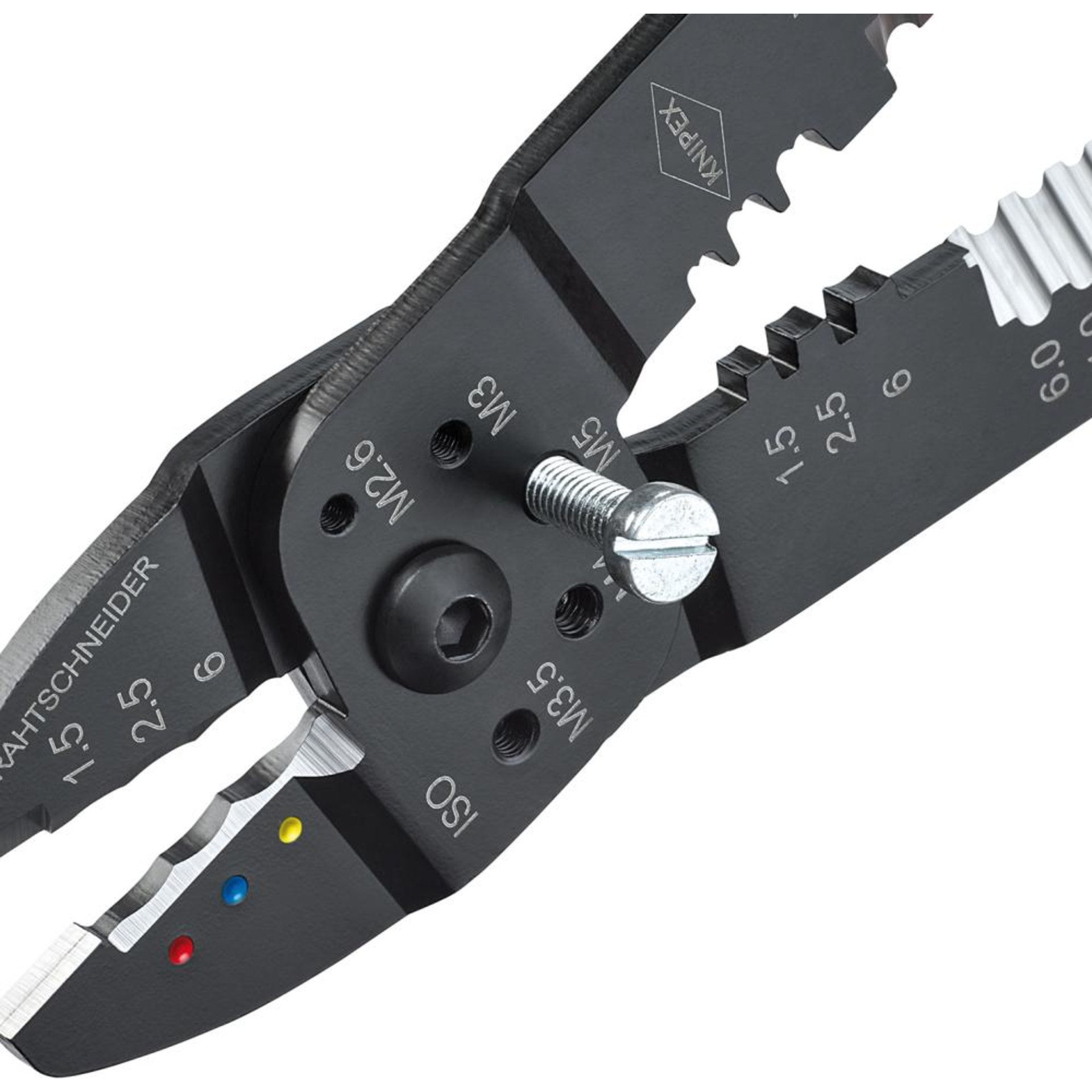 Crimpzange 9722240 für isolierte Kabelschuhe 0,75-6qmm KNIPEX