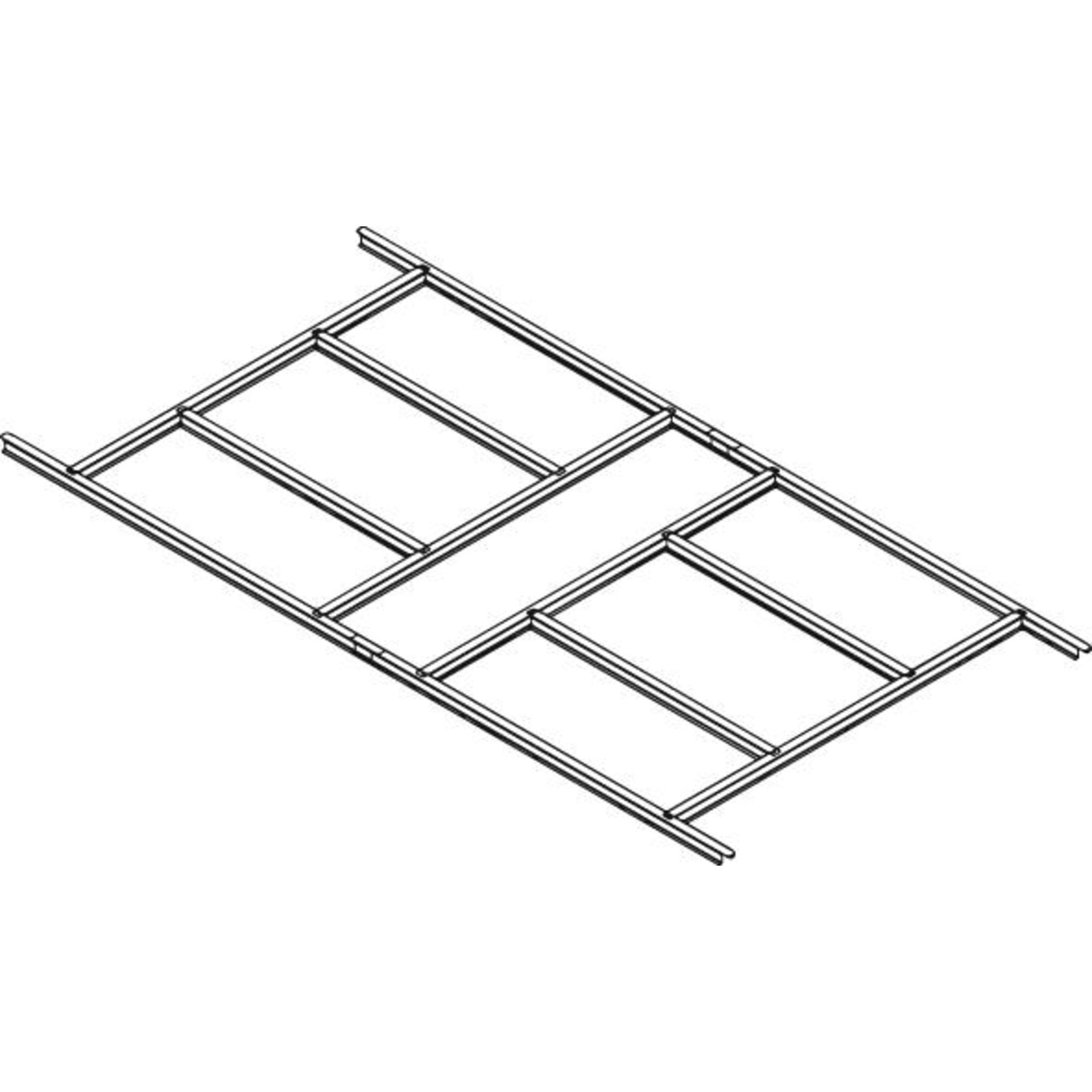 Fundament verzinkt zuGerätehaus m.Sattdach236 x 174 x 206 cm