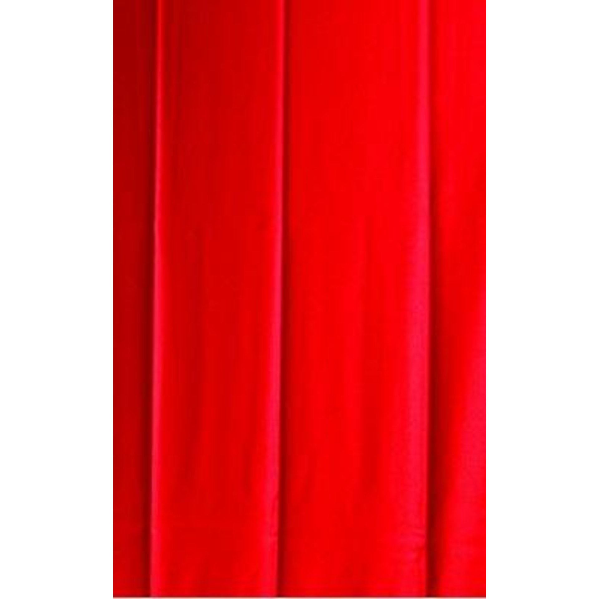 TransFlex Schutz.,1teiligrot-ora Vorhang 0,4mm, BSSINOtec
