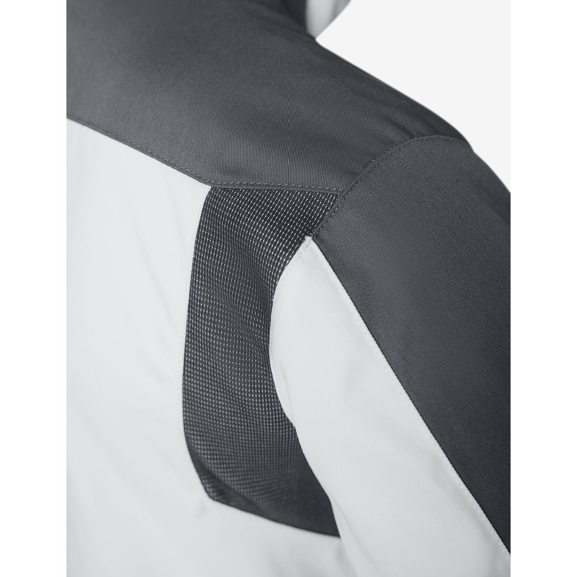 FRANK Arbeitsjacke Herren weiß-anthrazit M