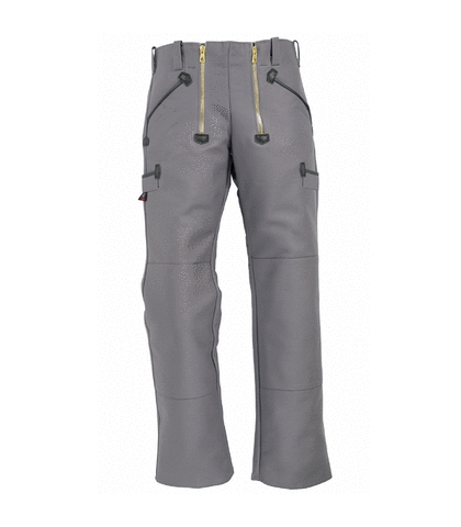 FHB ENNO Zunfthose Zwirn-Doppel-Pilot grau Gr. 56