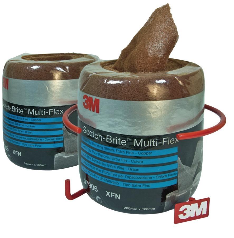 3M Schleifvlies-Bogen 100 x 200mm v. fine, Rolle mit 60 Pads 3M Schleifvlies-Bogen 100 x 200mm v. fine, Rolle mit 60 Pads