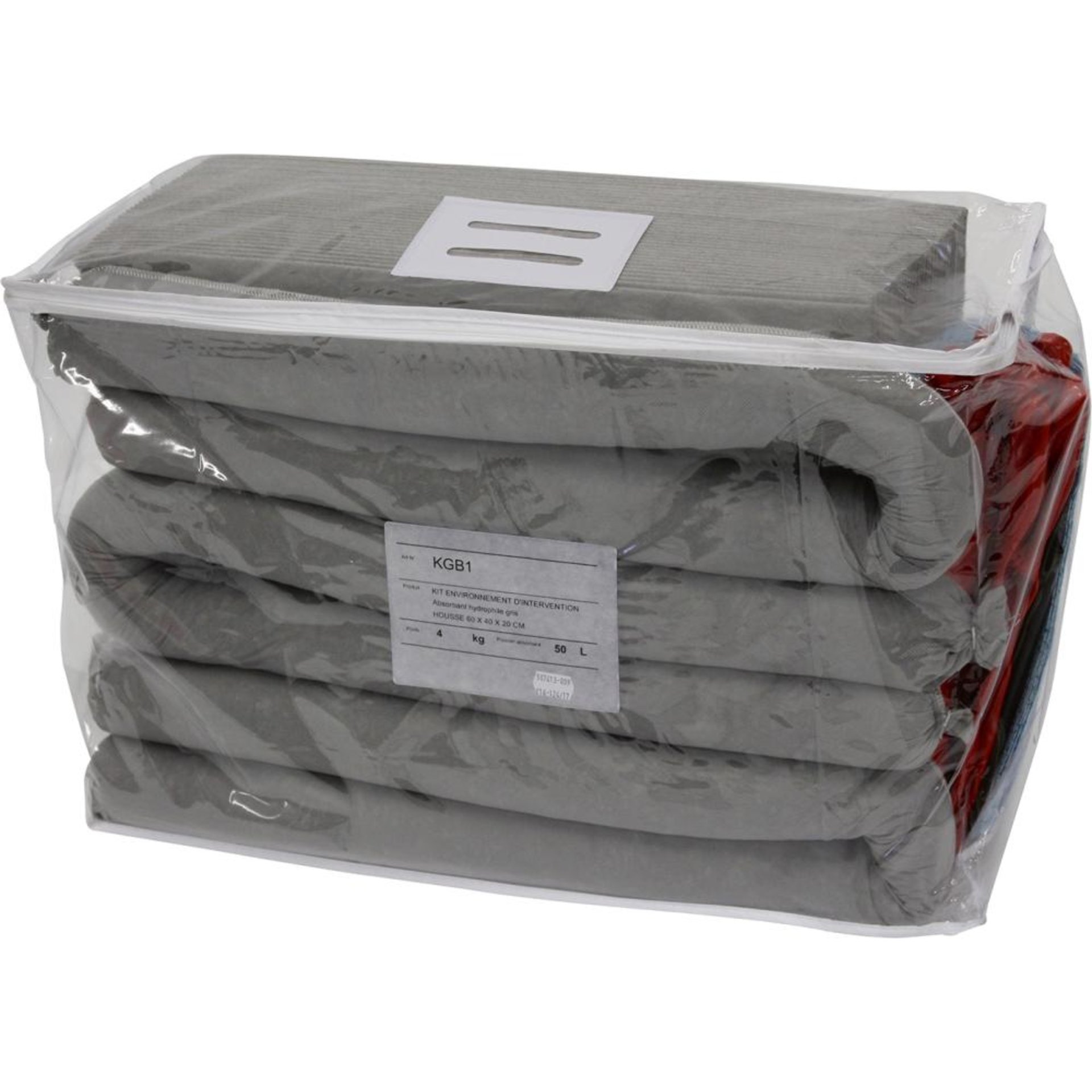 Notfallset, Tasche, Inh. grau, Aufnahme 50L PP-Bindevlies hohe Aufnahmekapazität