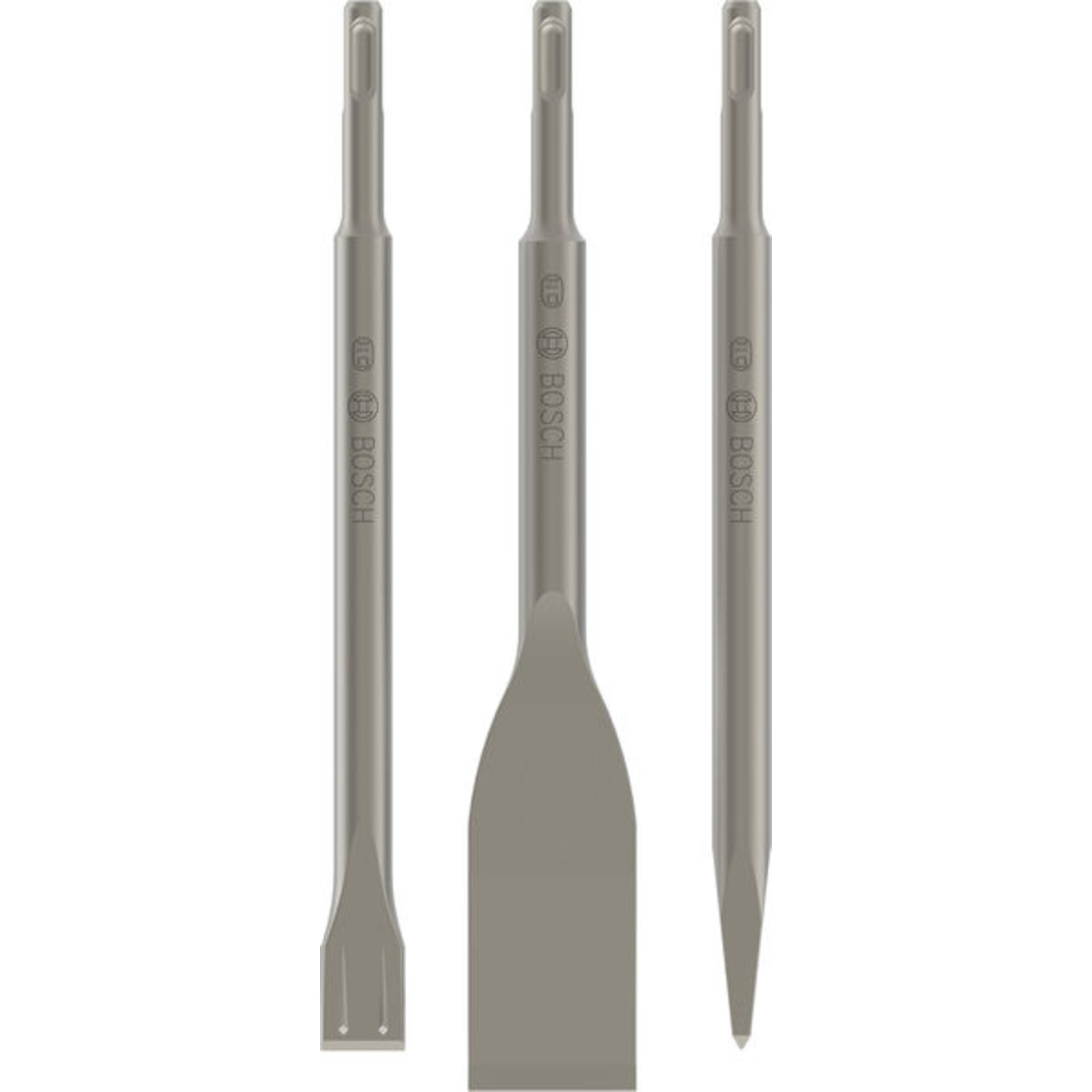 PRO SDS plus-5C Meißelset, 0; 40; 20x250; 260; 250 mm, 3-tlg.