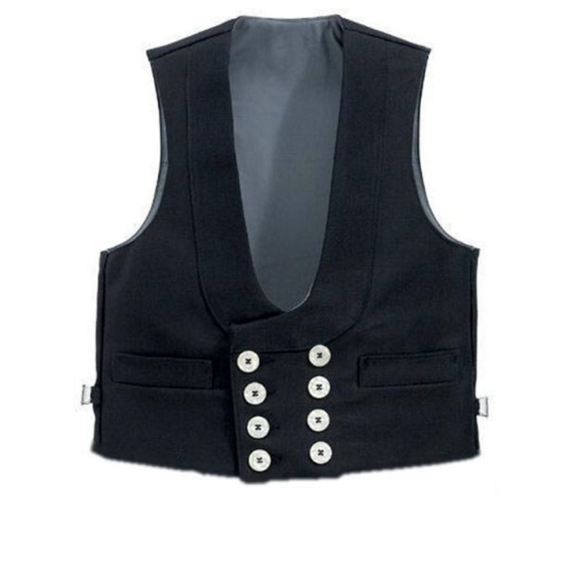 echtsauber Zunftweste schwarz 102